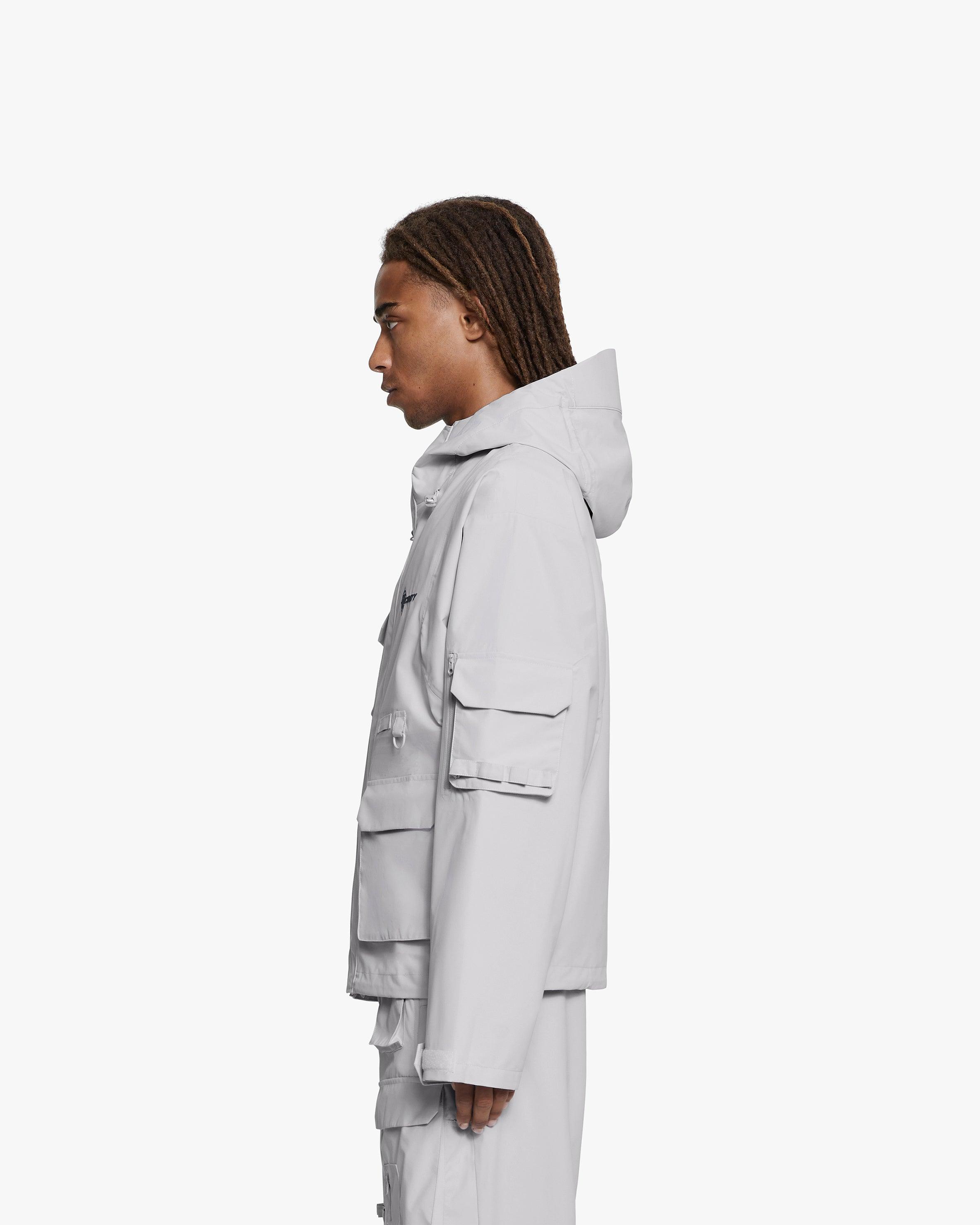 WINDBREAKER LIGHT GREY