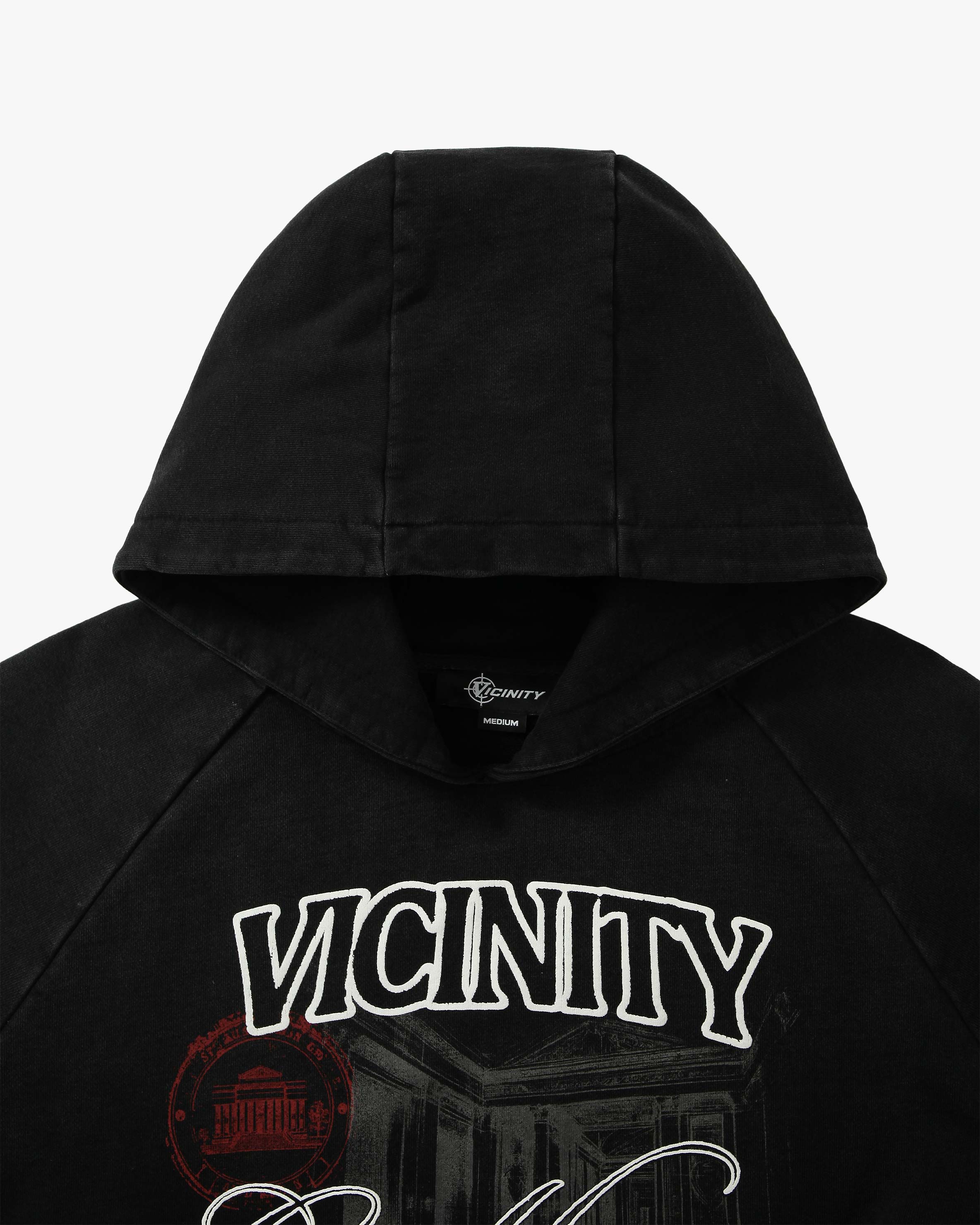 GALLERY HOODIE WASHED BLACK
