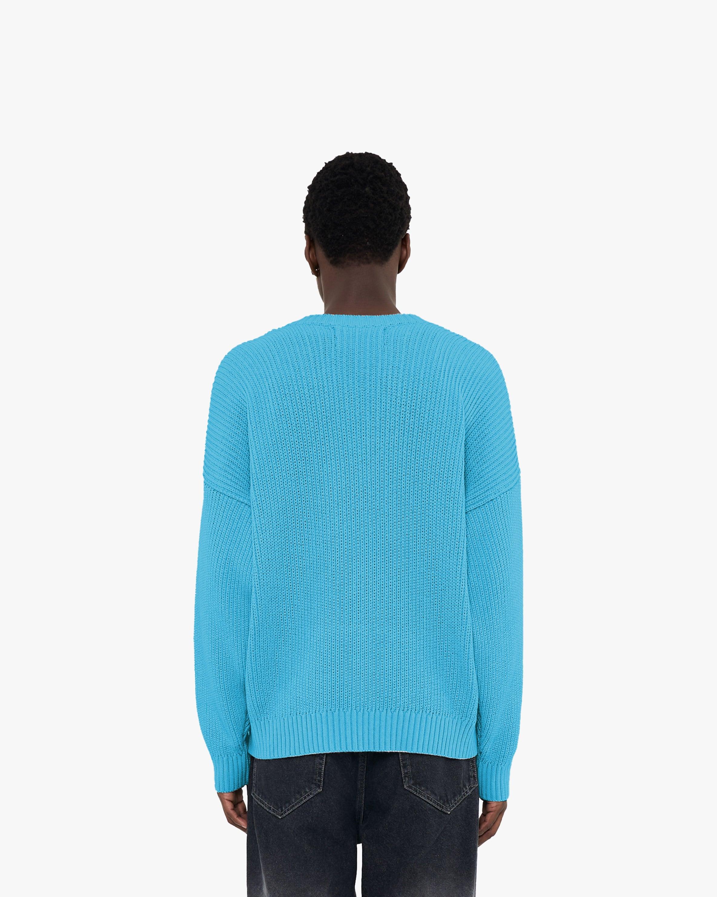 V-LOGO KNITWEAR SKY BLUE