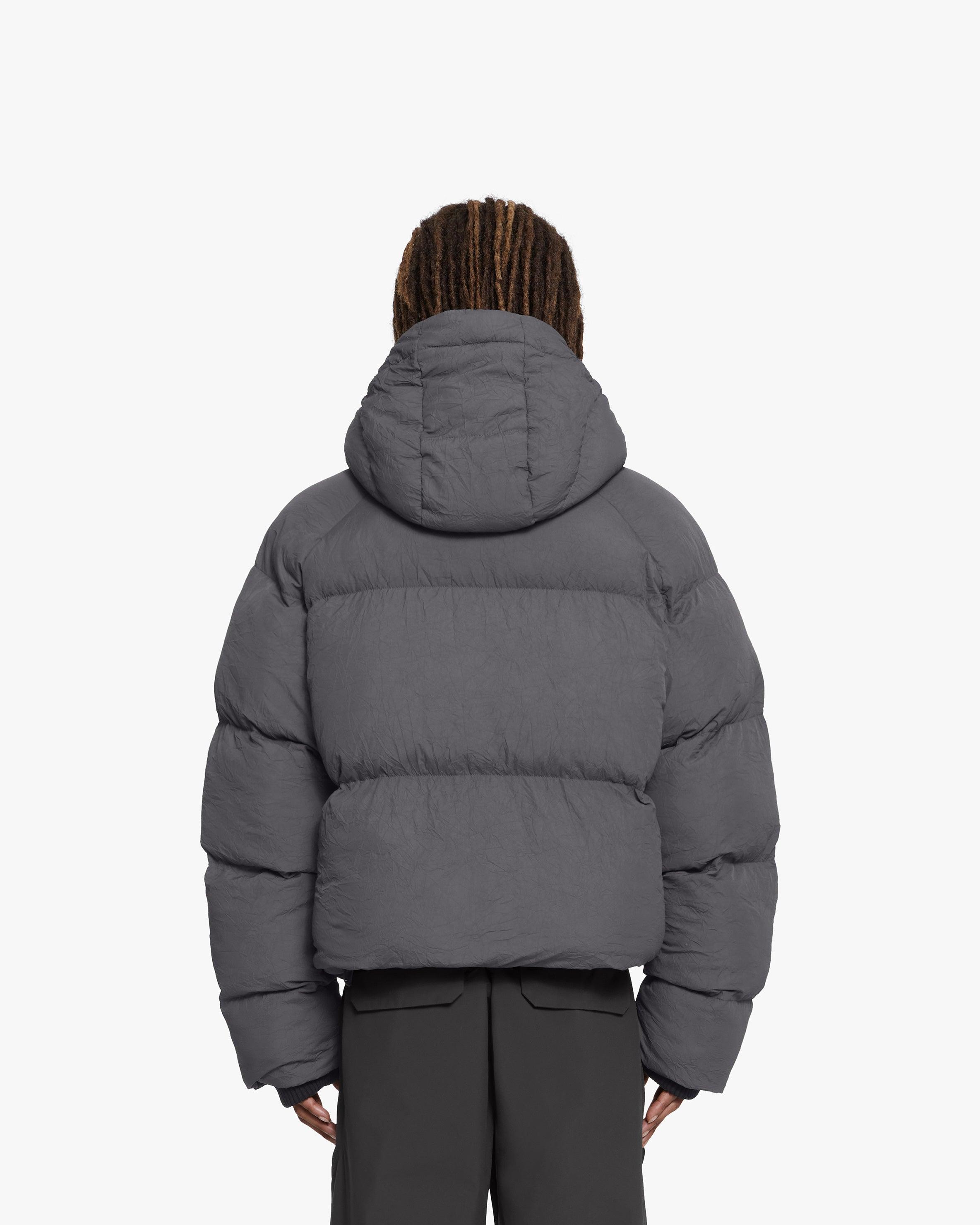 PUFFER JACKET DARK GREY
