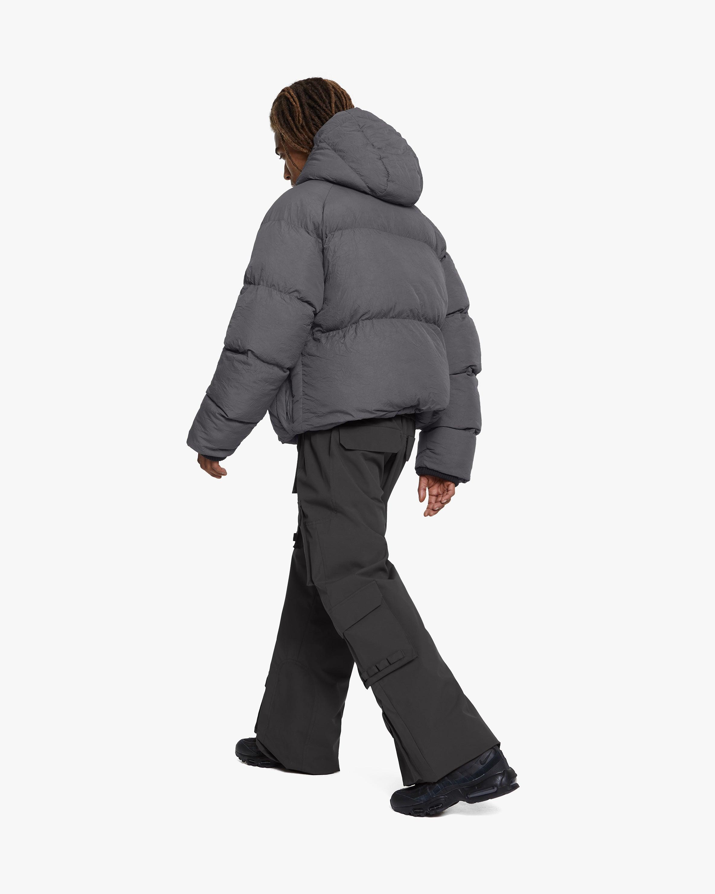 PUFFER JACKET DARK GREY