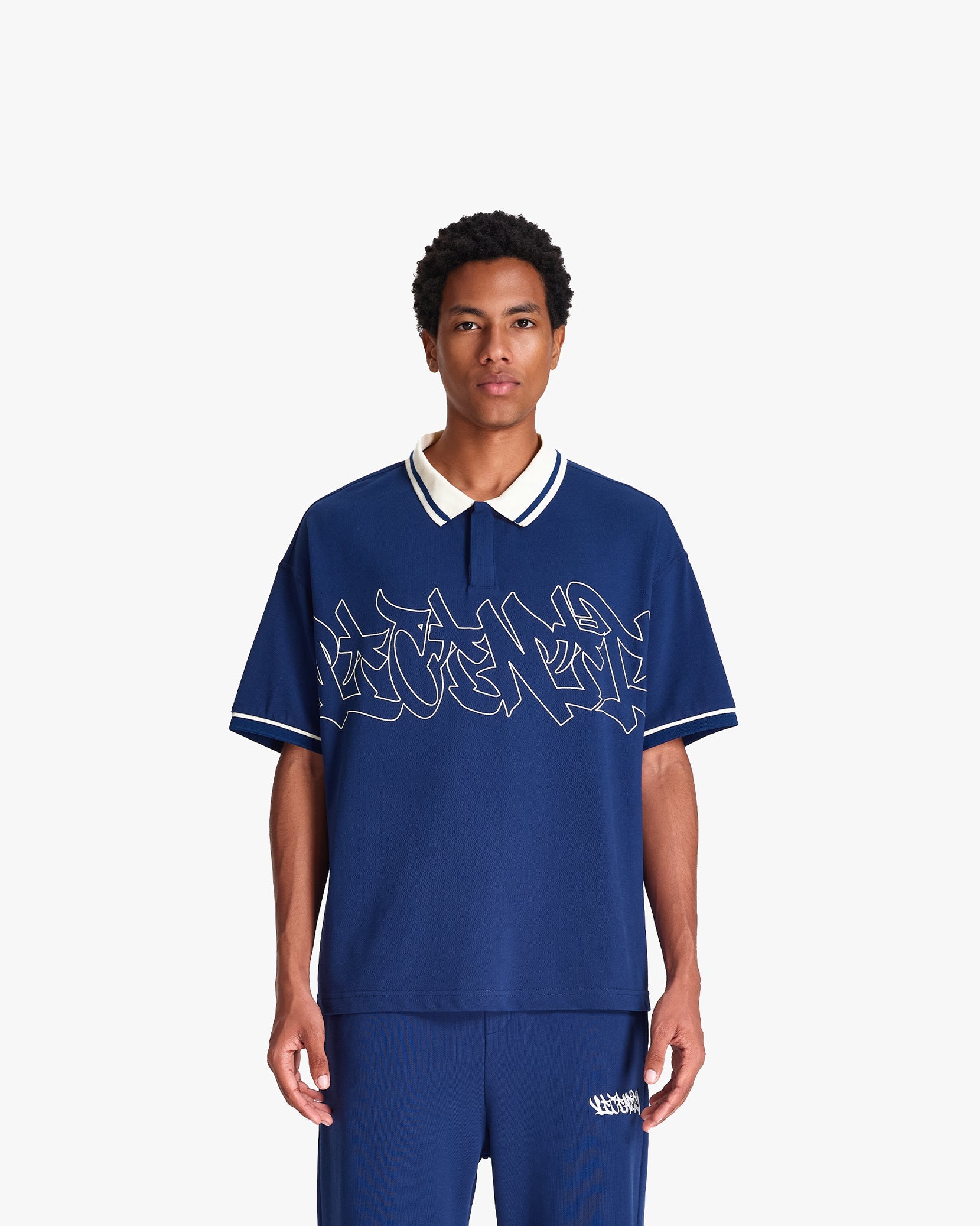 GRAFFITI POLO BLUE