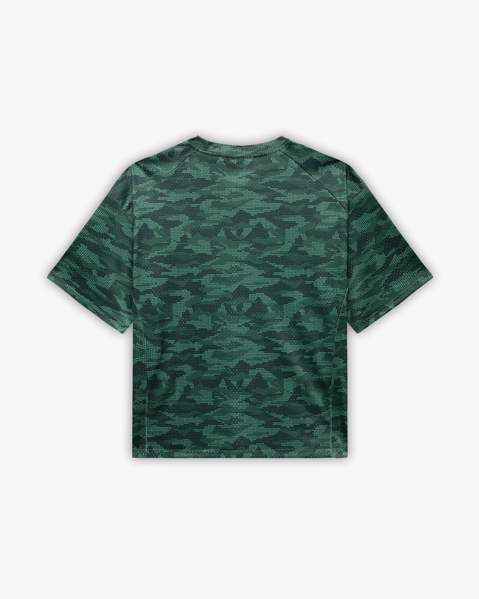 MESH JERSEY DOTTED CAMO GREEN