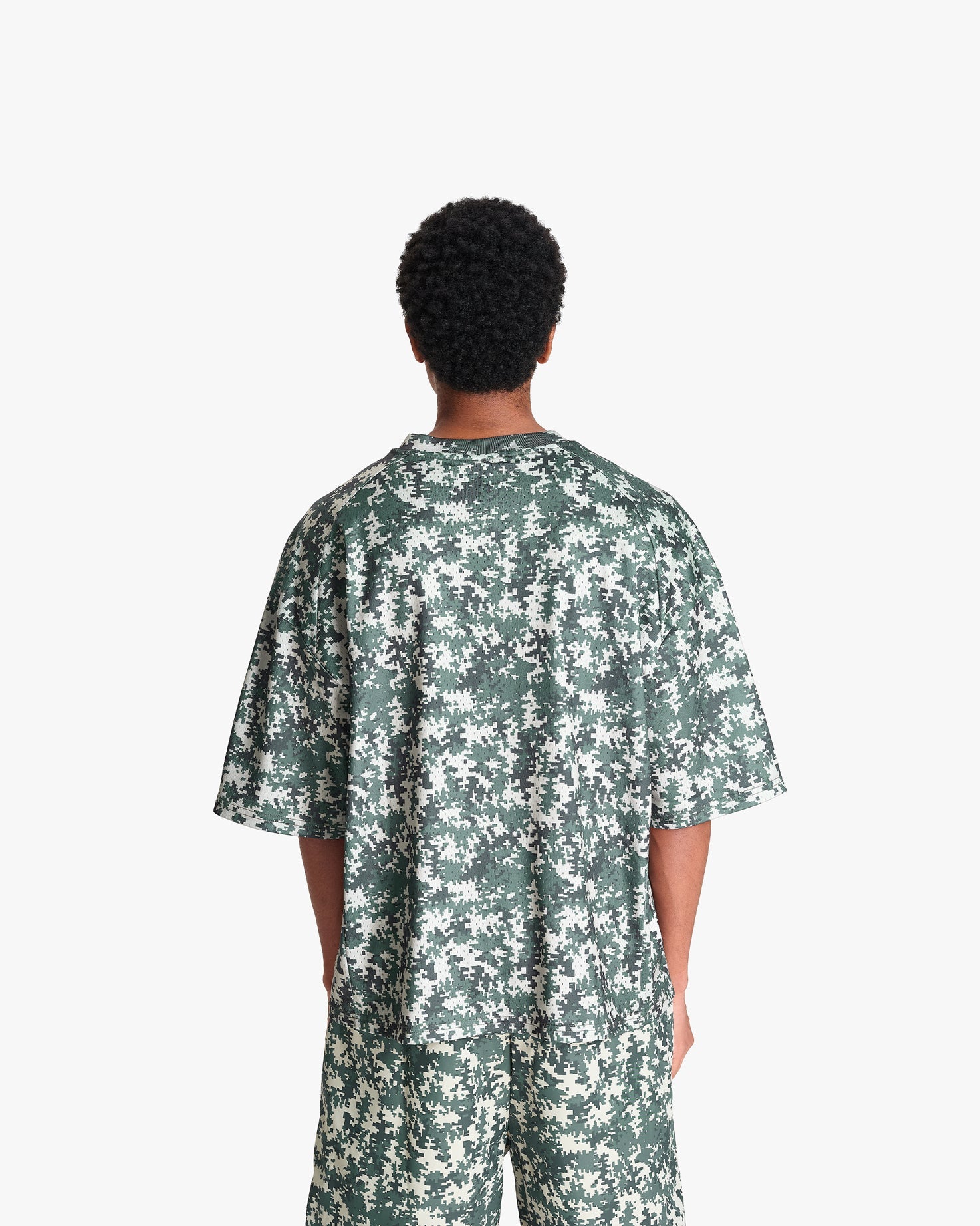 MESH JERSEY PIXEL CAMO