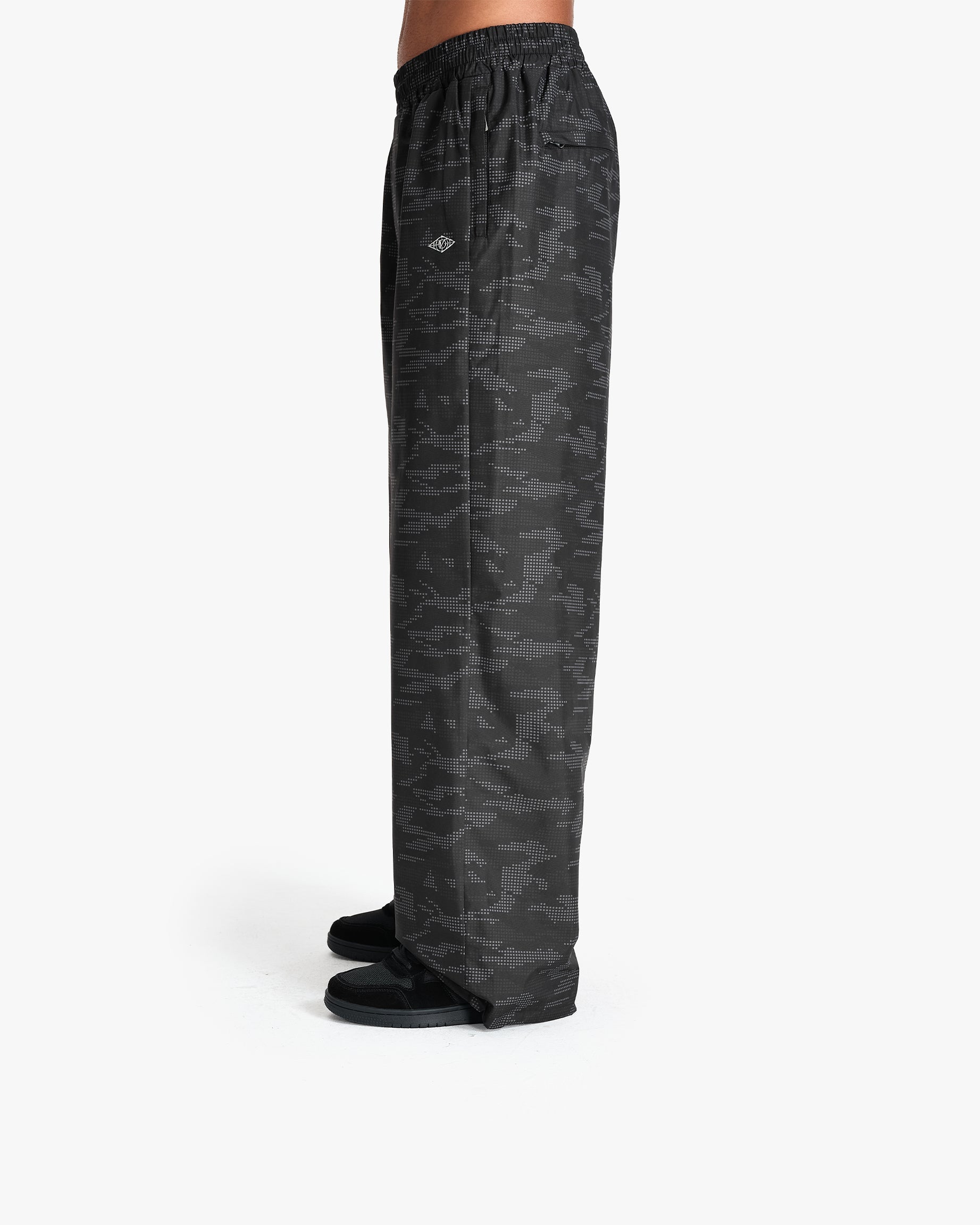 TRACK PANTS DOTTED CAMO BLACK