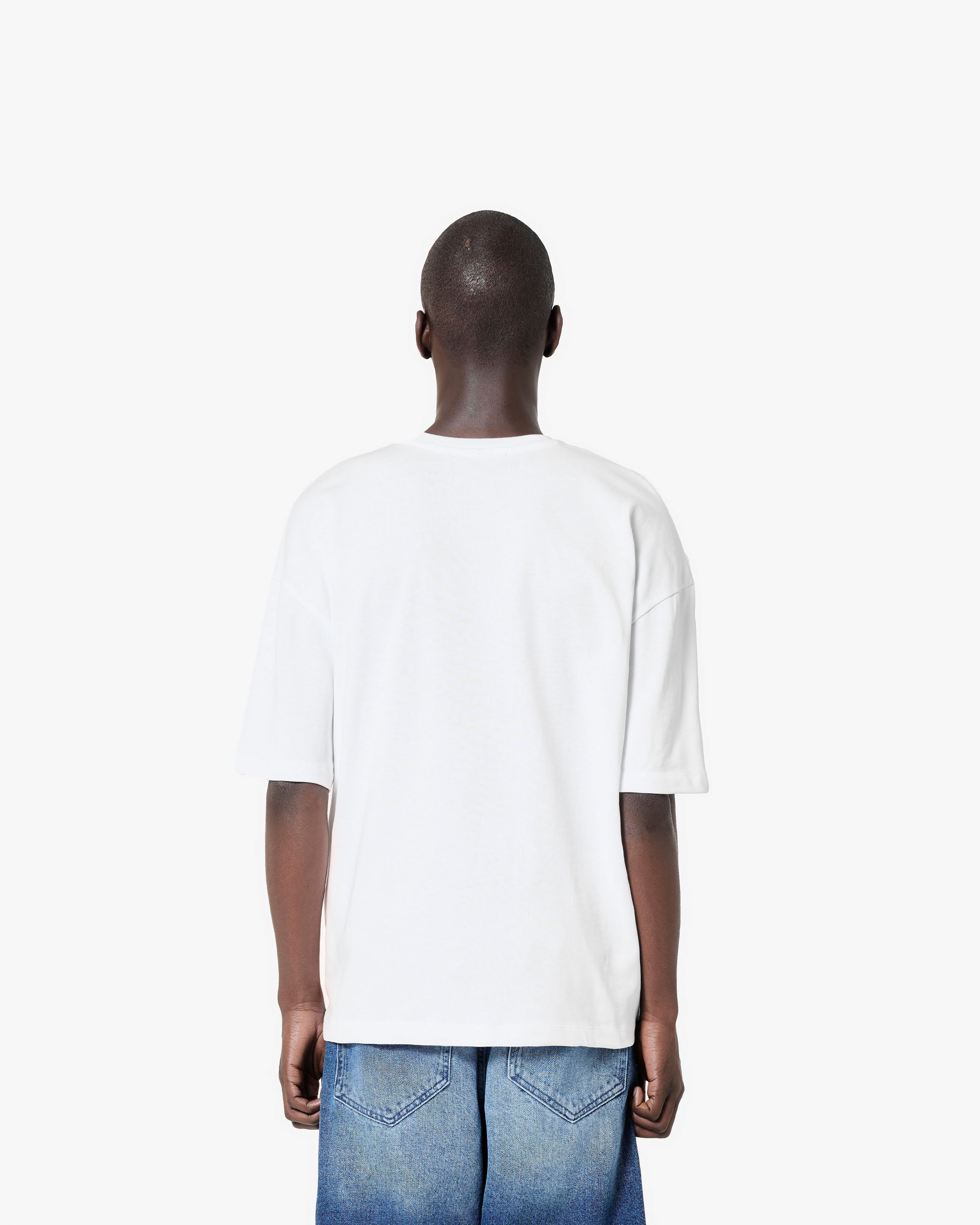 RACING LOGOS TEE WHITE