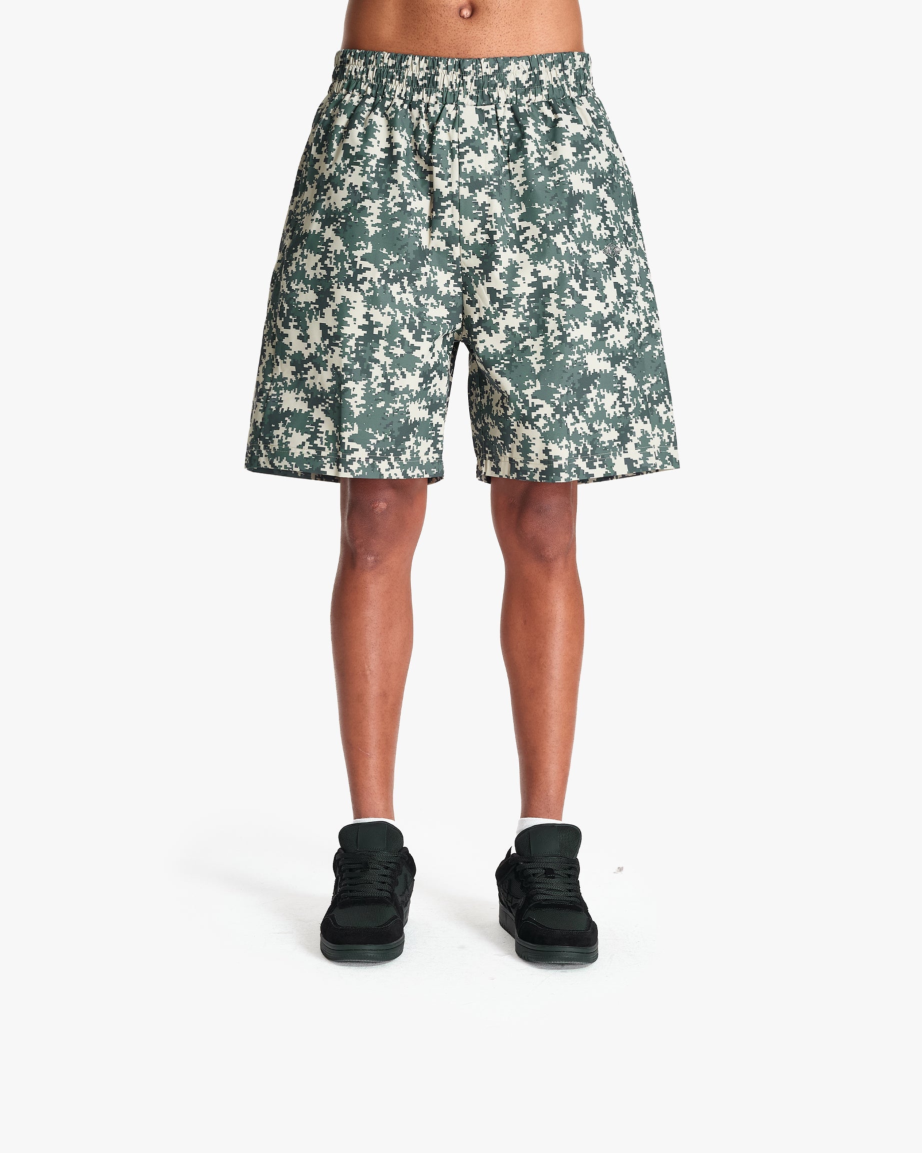 TRACK SHORTS PIXEL CAMO