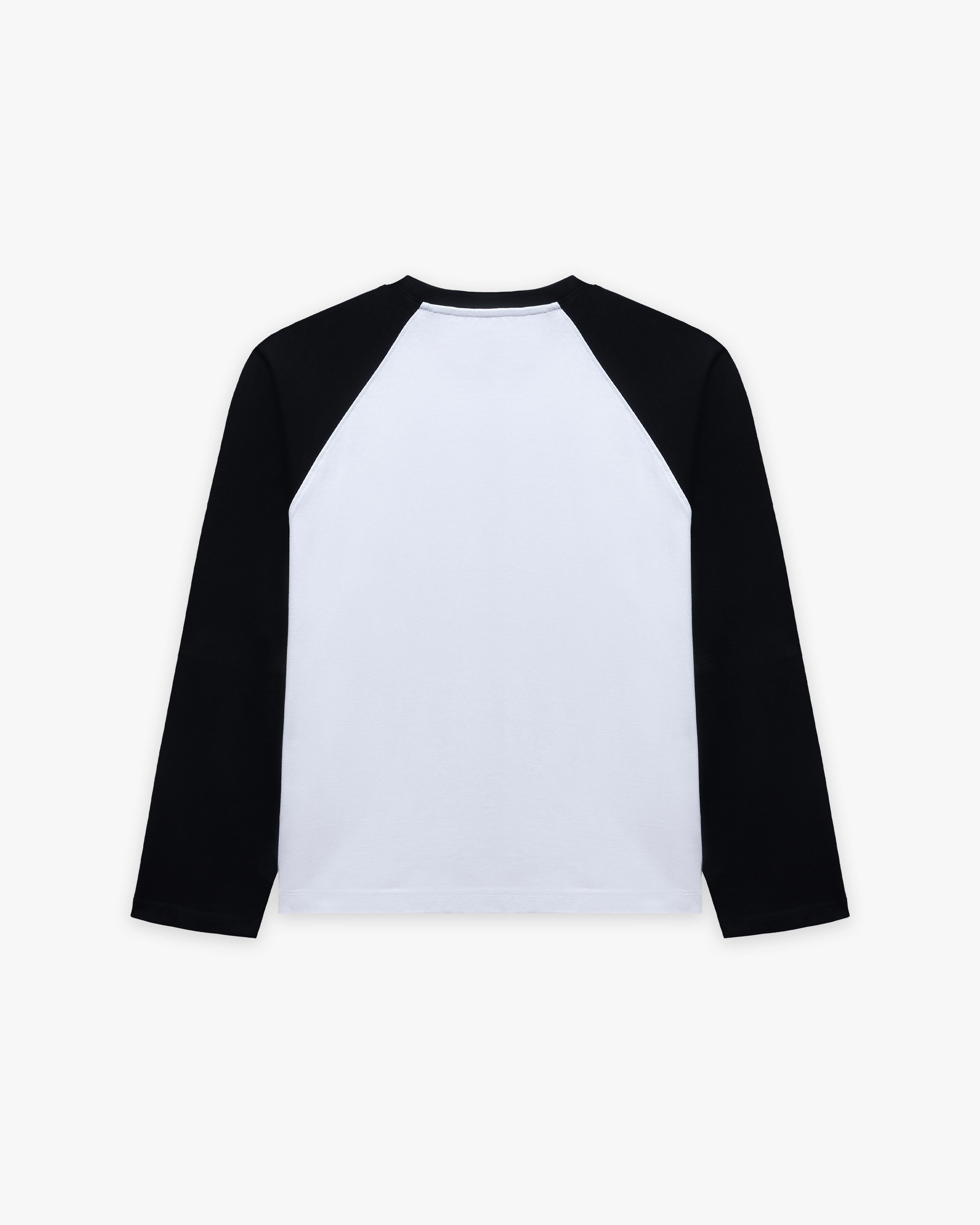 BLONDE AMBITIONS LONGSLEEVE WHITE/BLACK