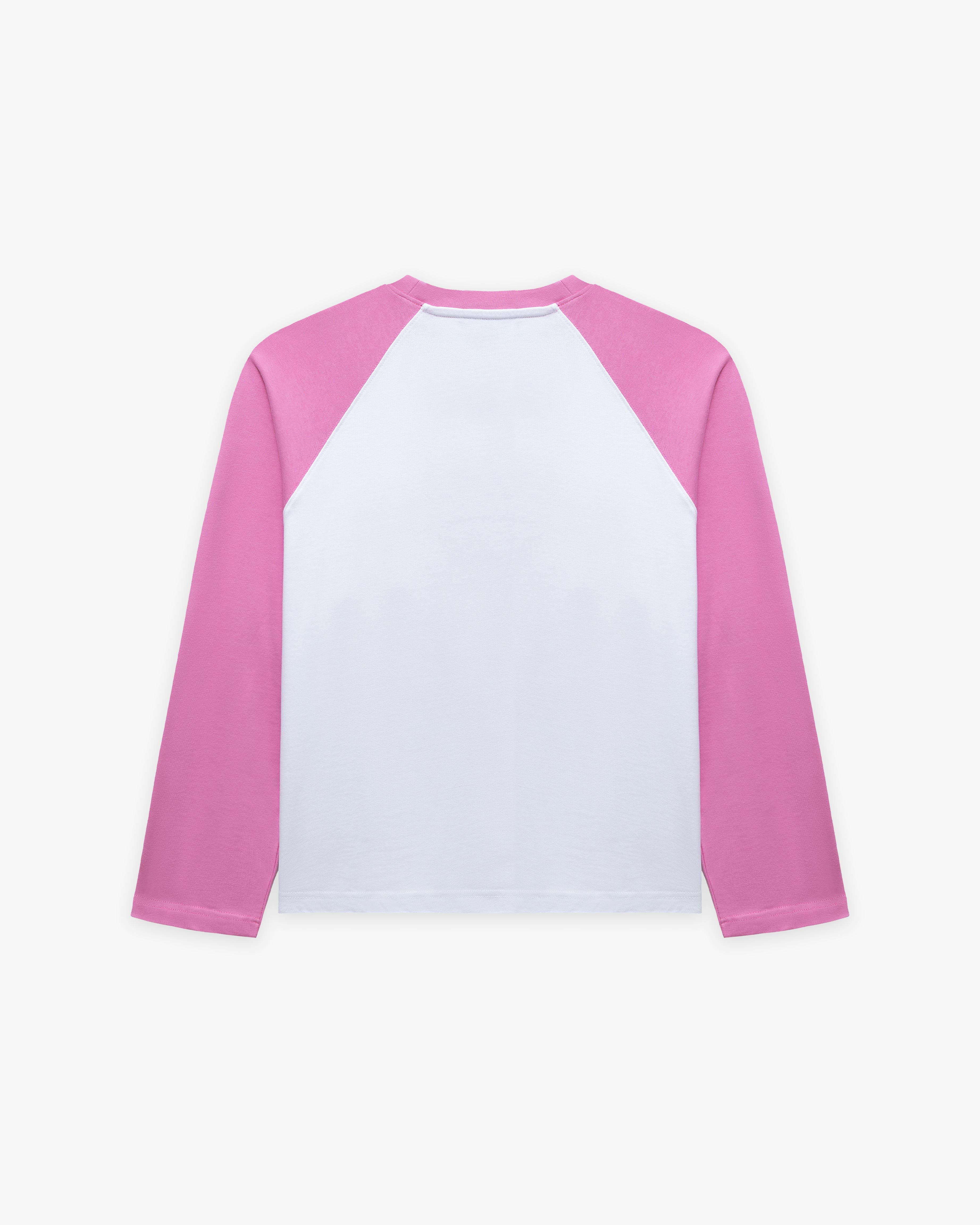 INTERNATIONAL LONGSLEEVE WHITE/PINK