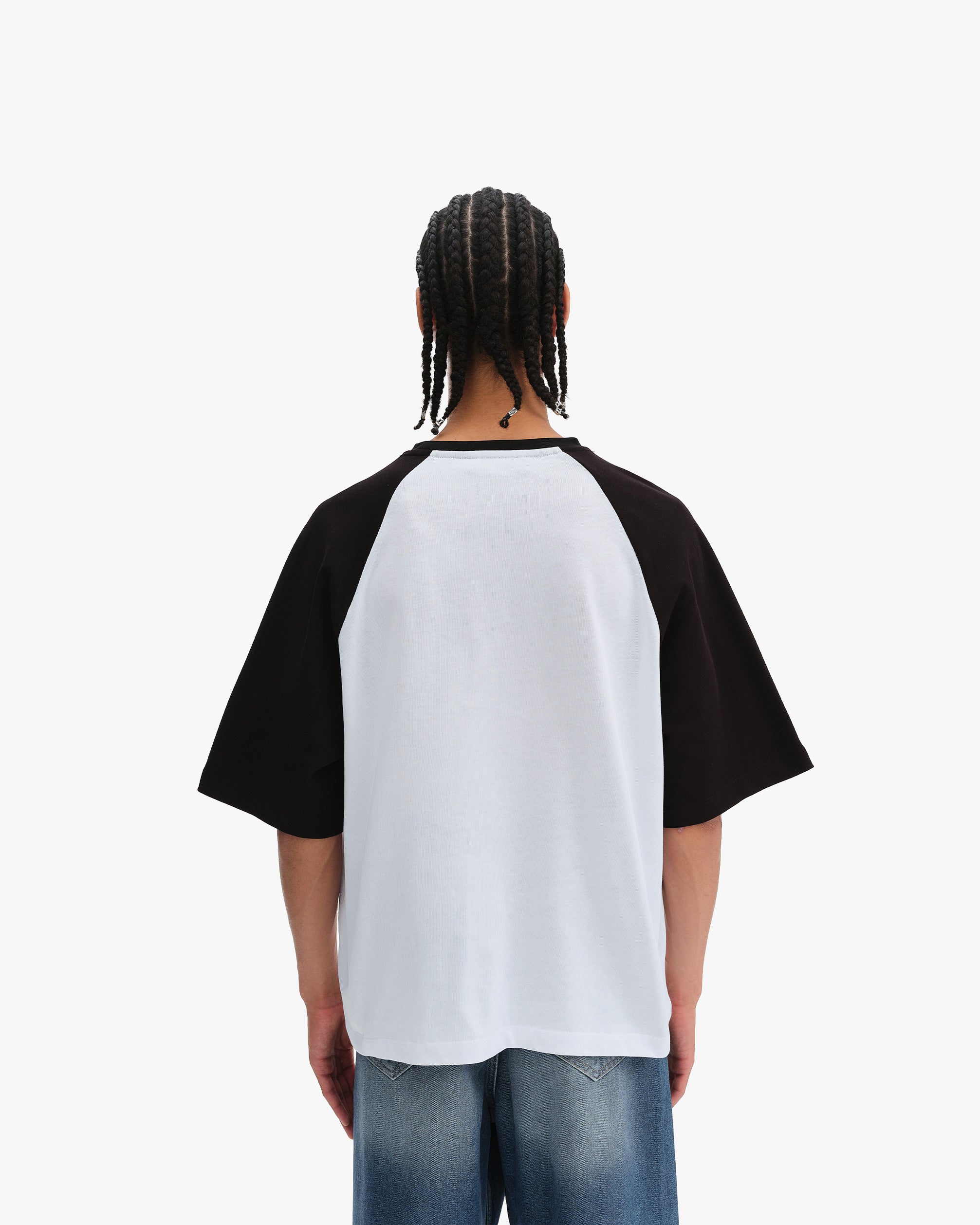 BICOLOR PUBLIC INSTITUTE TEE BLACK/WHITE