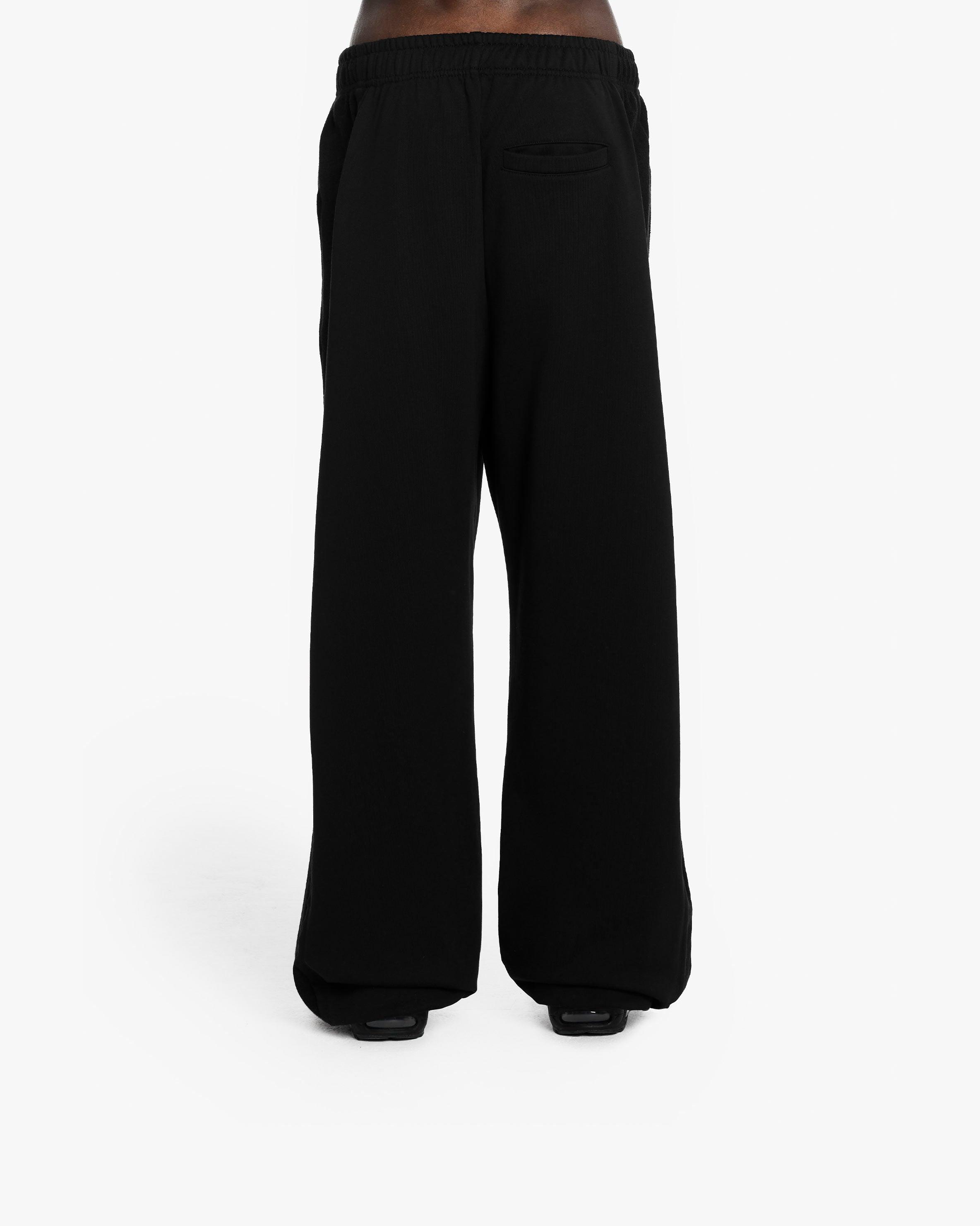 INSIDE OUT JOGGER BLACK