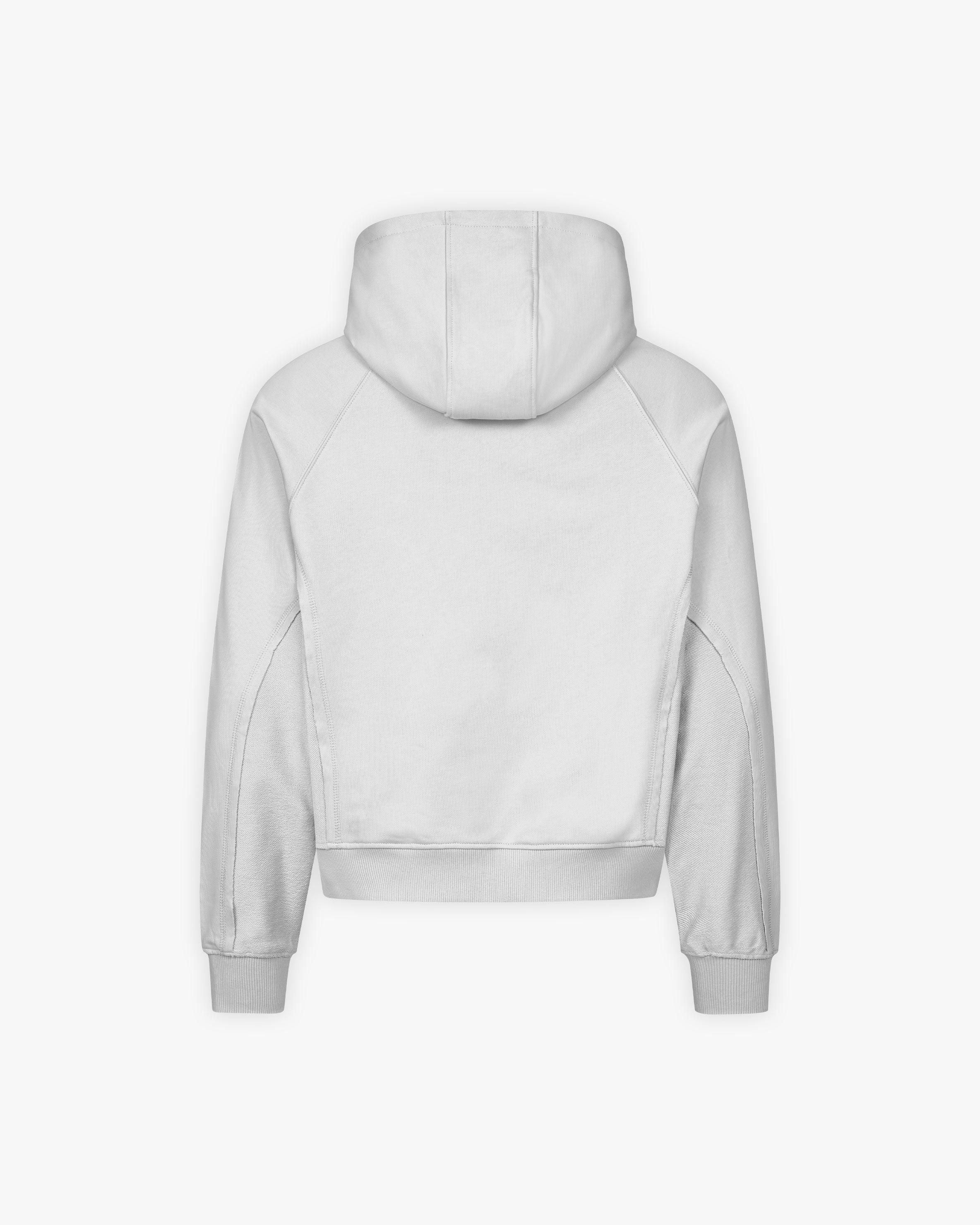 INSIDE OUT HOODIE LIGHT GREY (OLD SIZING)