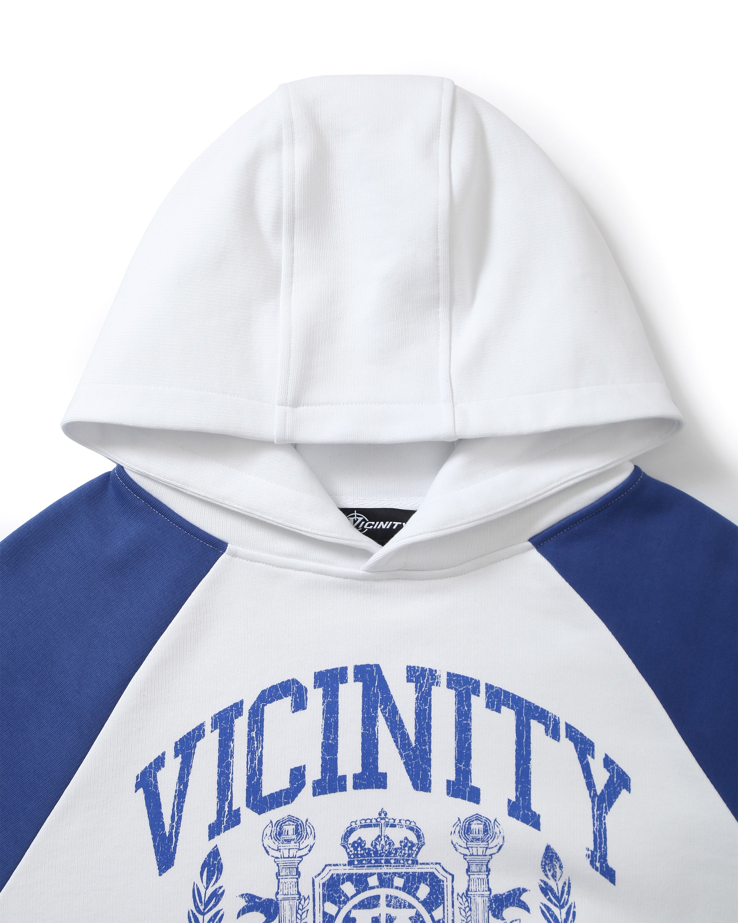 INSTITUTE HOODIE WHITE/BLUE