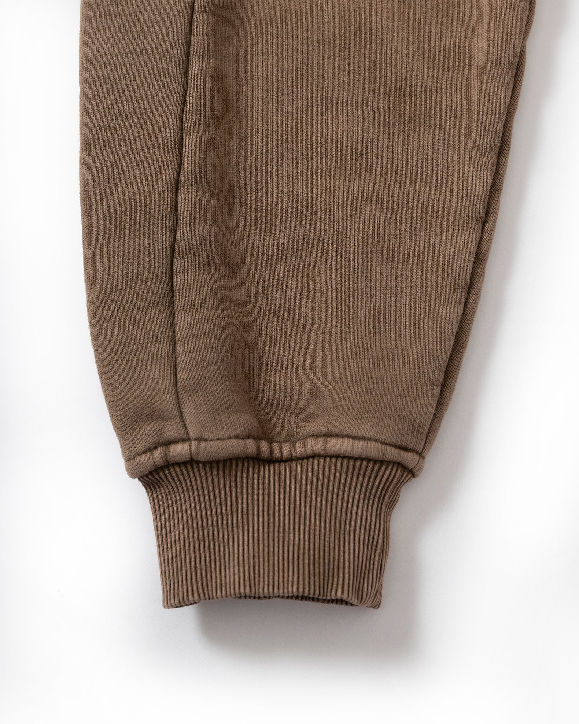 ACID WASHED HOODIE BROWN