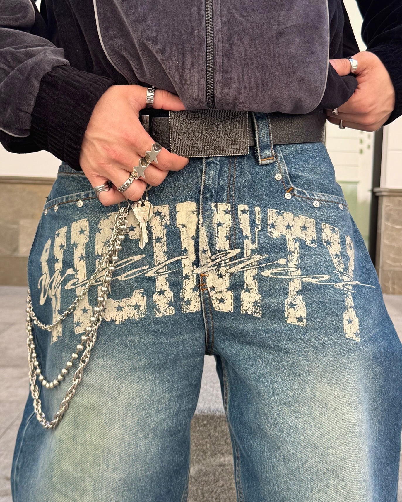 BISON DENIM DARK BLUE