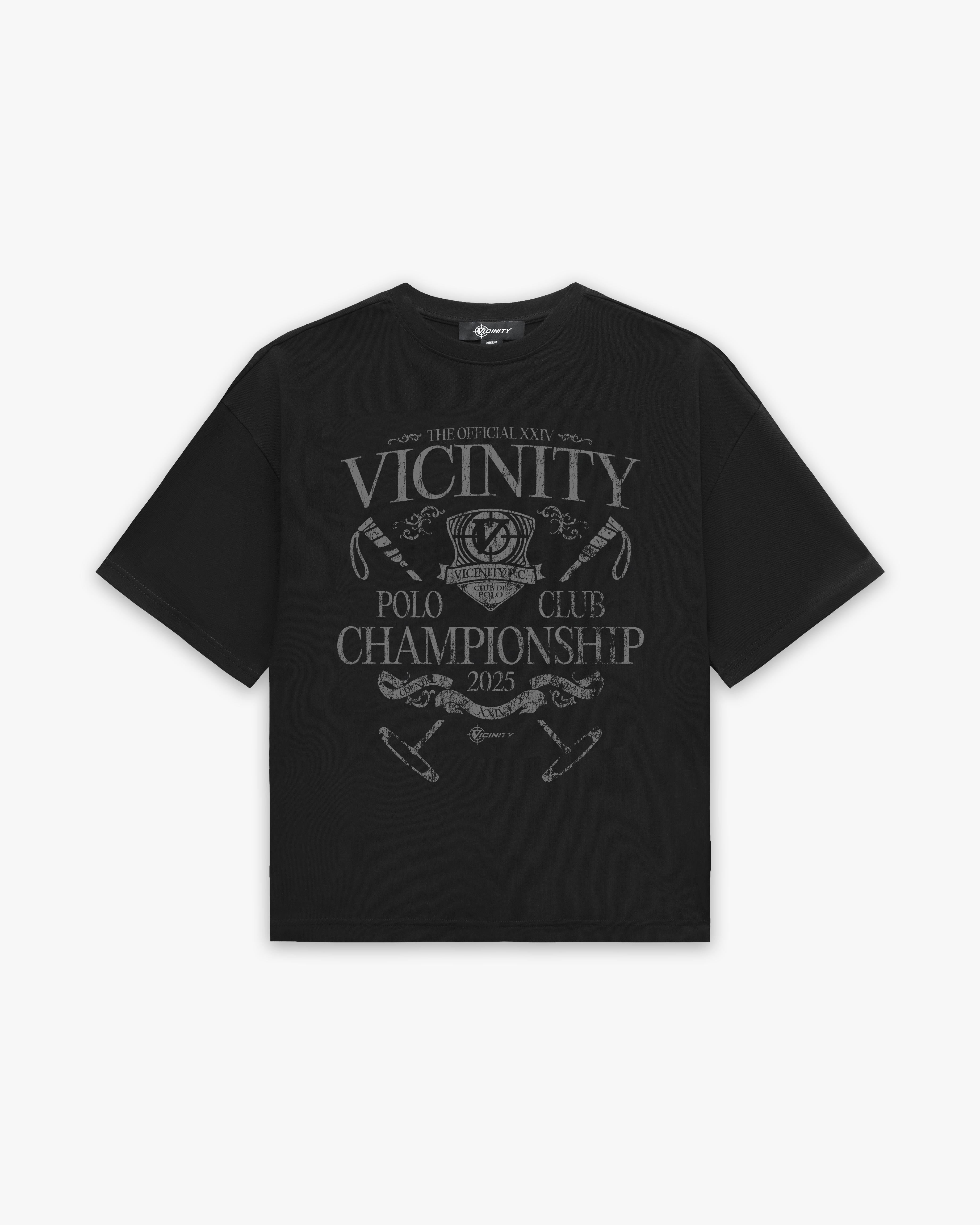 POLO CLUB TEE BLACK