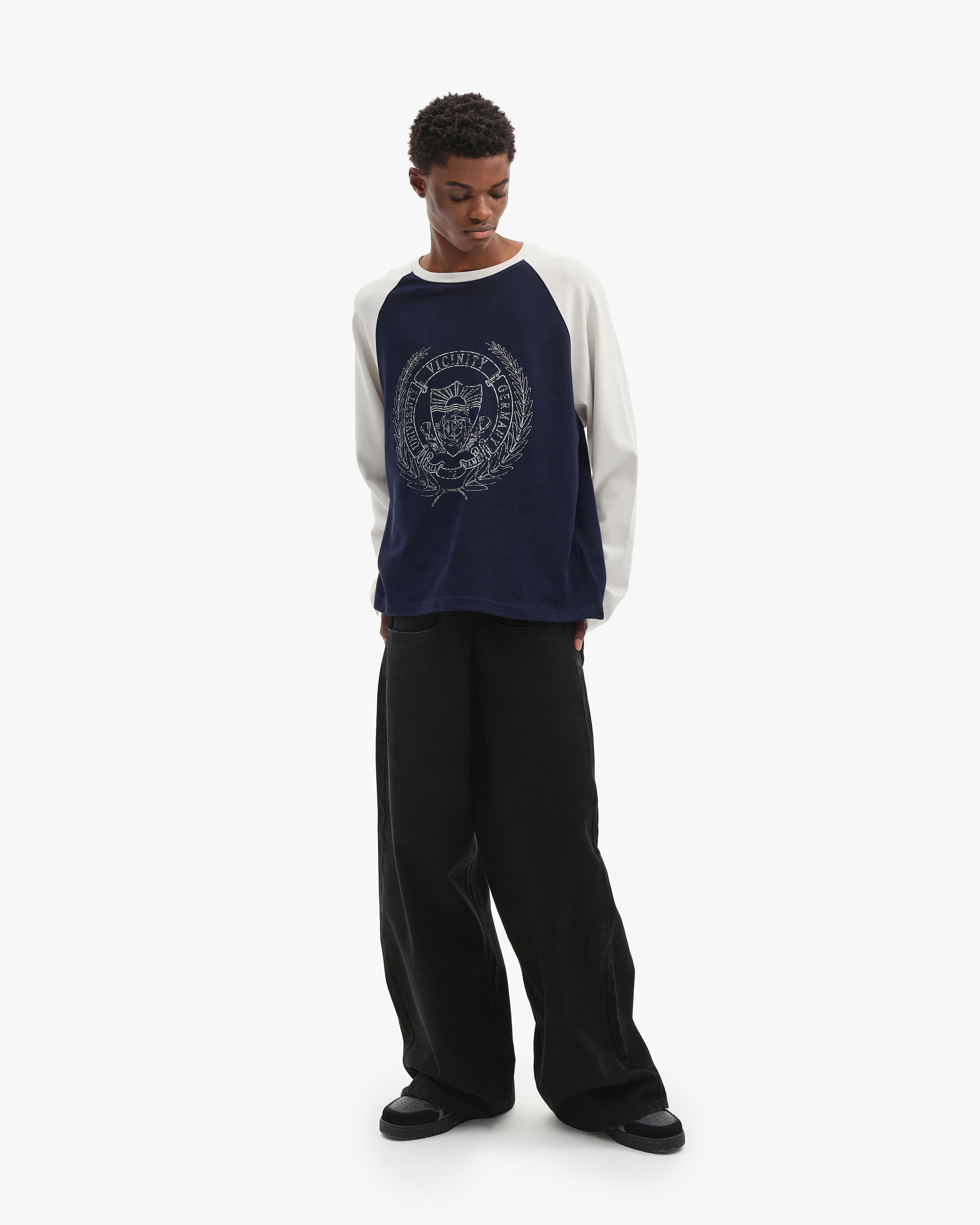 HALL OF FAME LONGSLEEVE BLUE/GREY