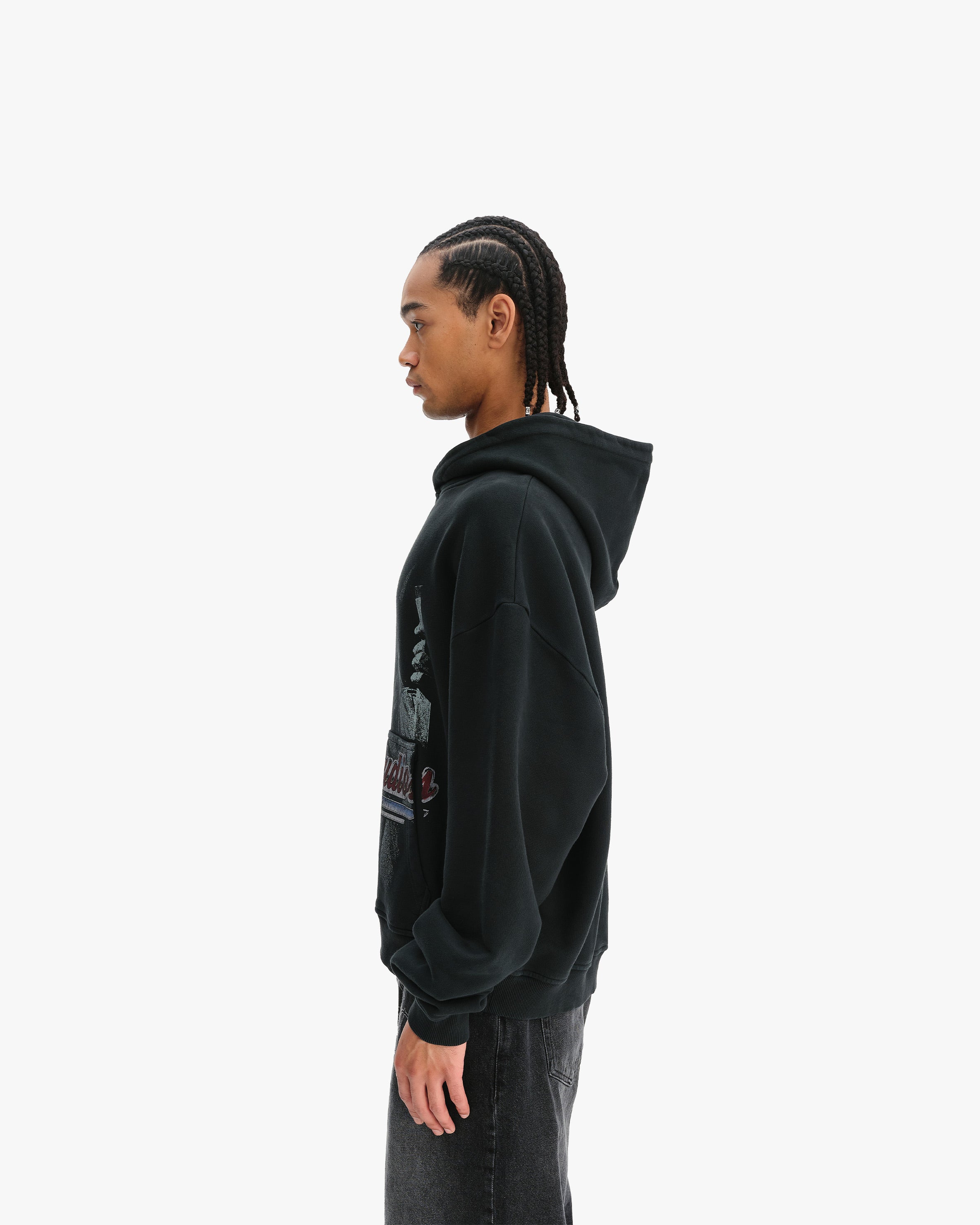 LADY LIBERTY HOODIE VINTAGE WASH