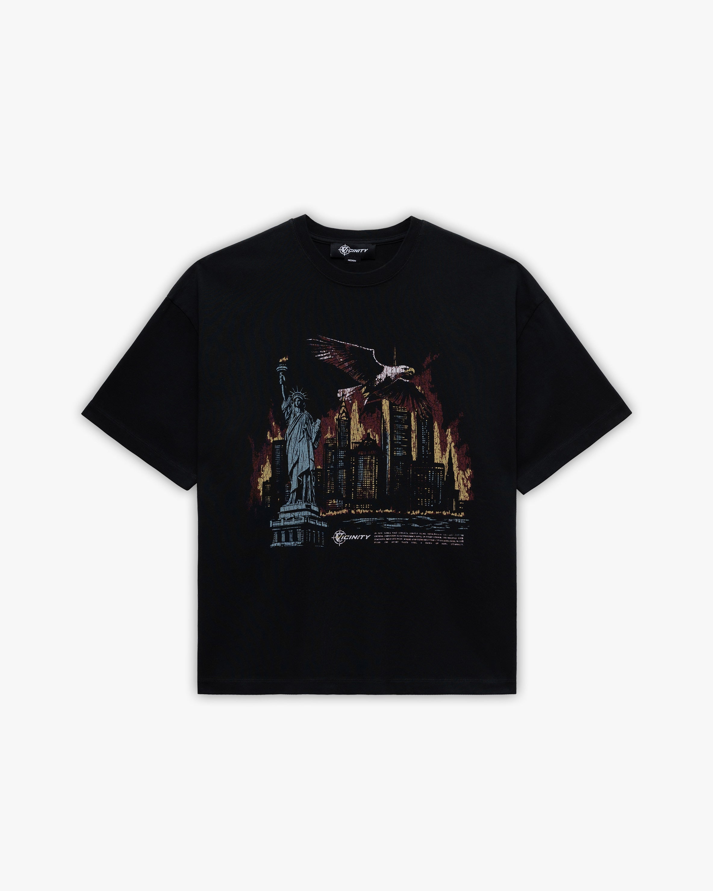 LIBERTY BURNS TEE VINTAGE WASH