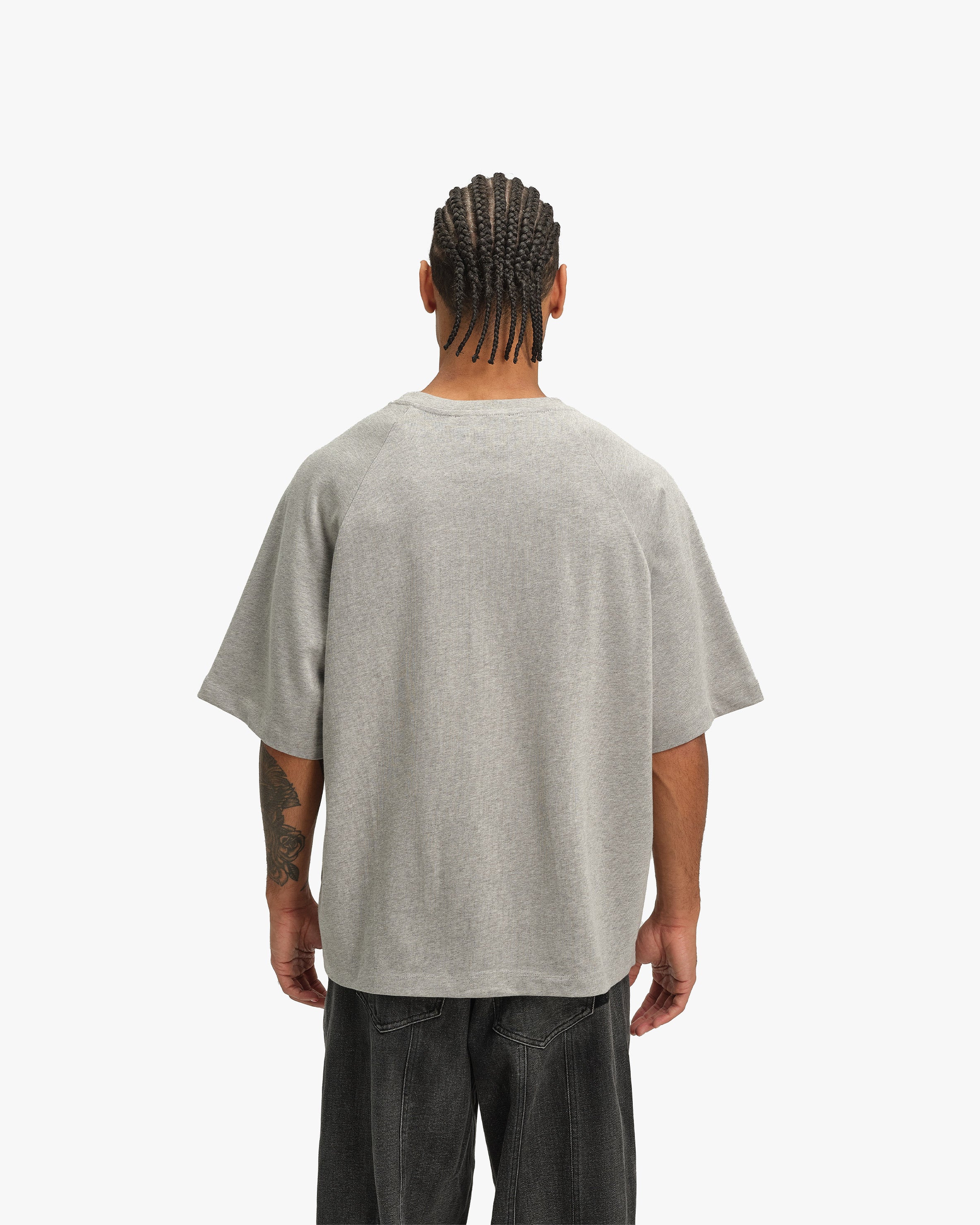 INSTITUTE TEE GREY MELANGE