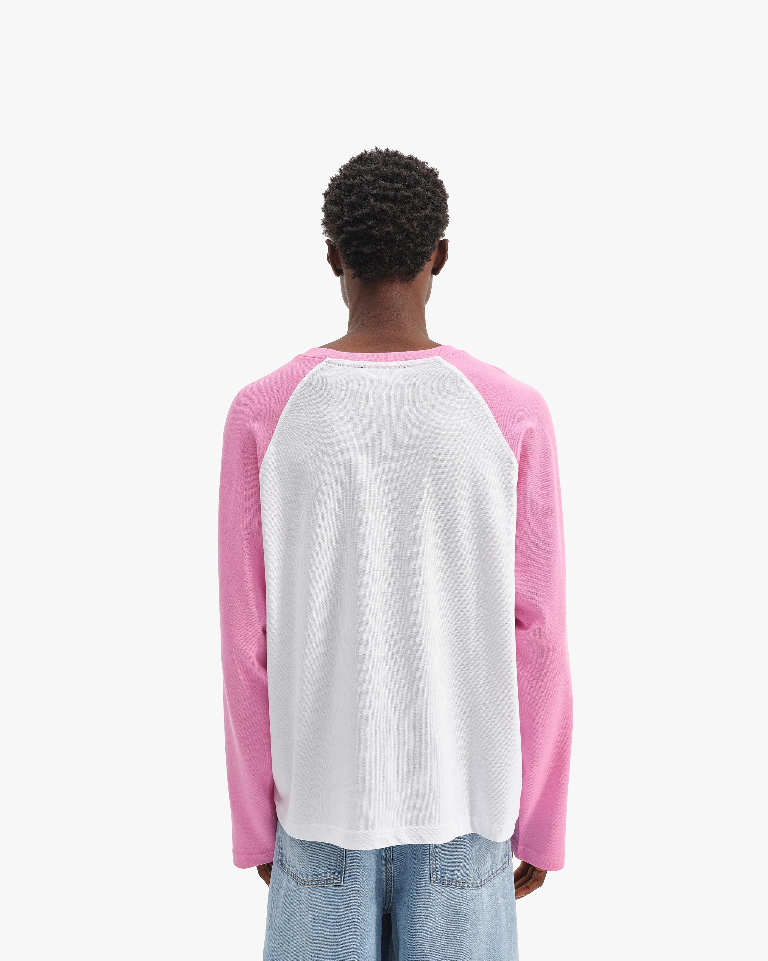INTERNATIONAL LONGSLEEVE WHITE/PINK