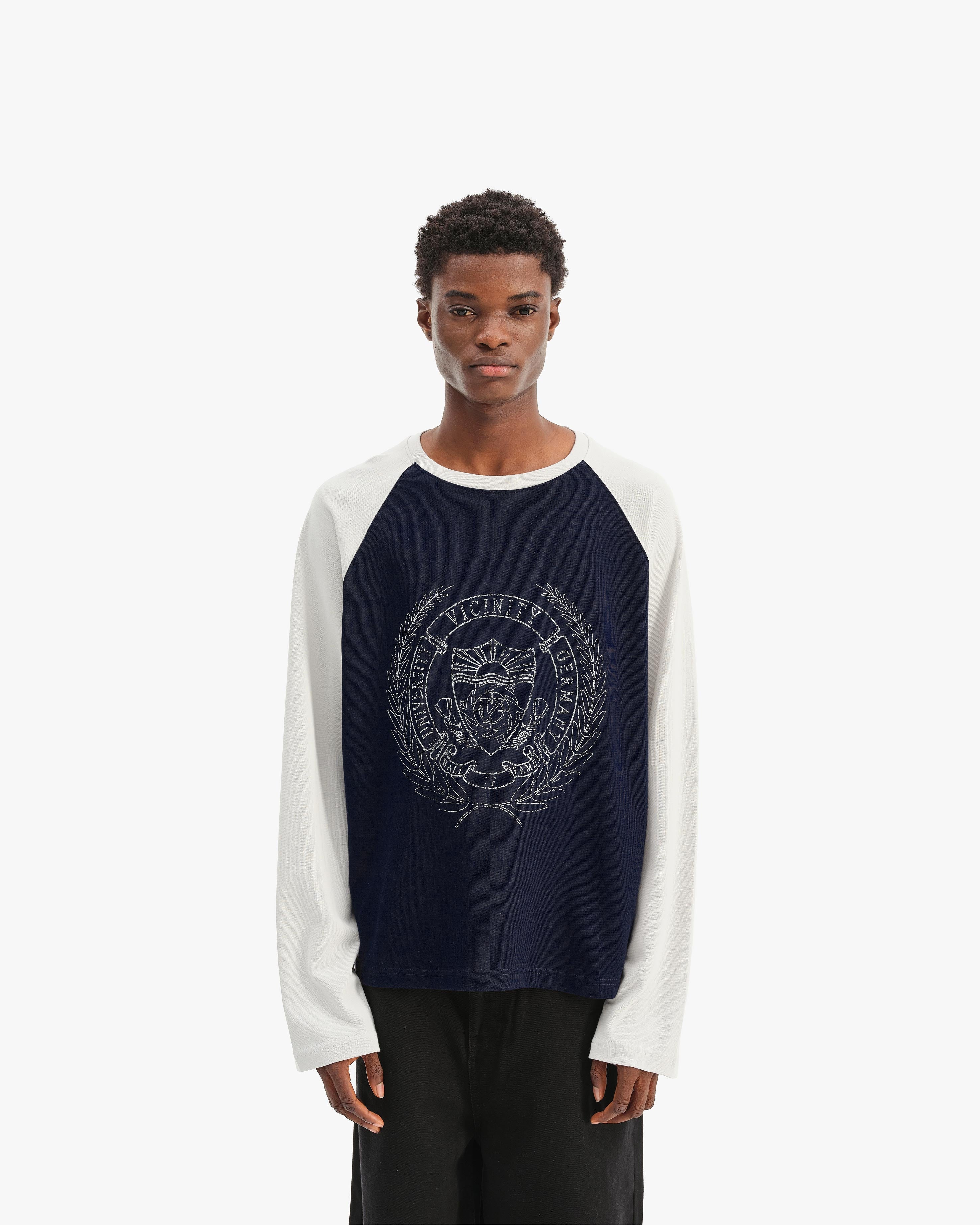 HALL OF FAME LONGSLEEVE BLUE/GREY