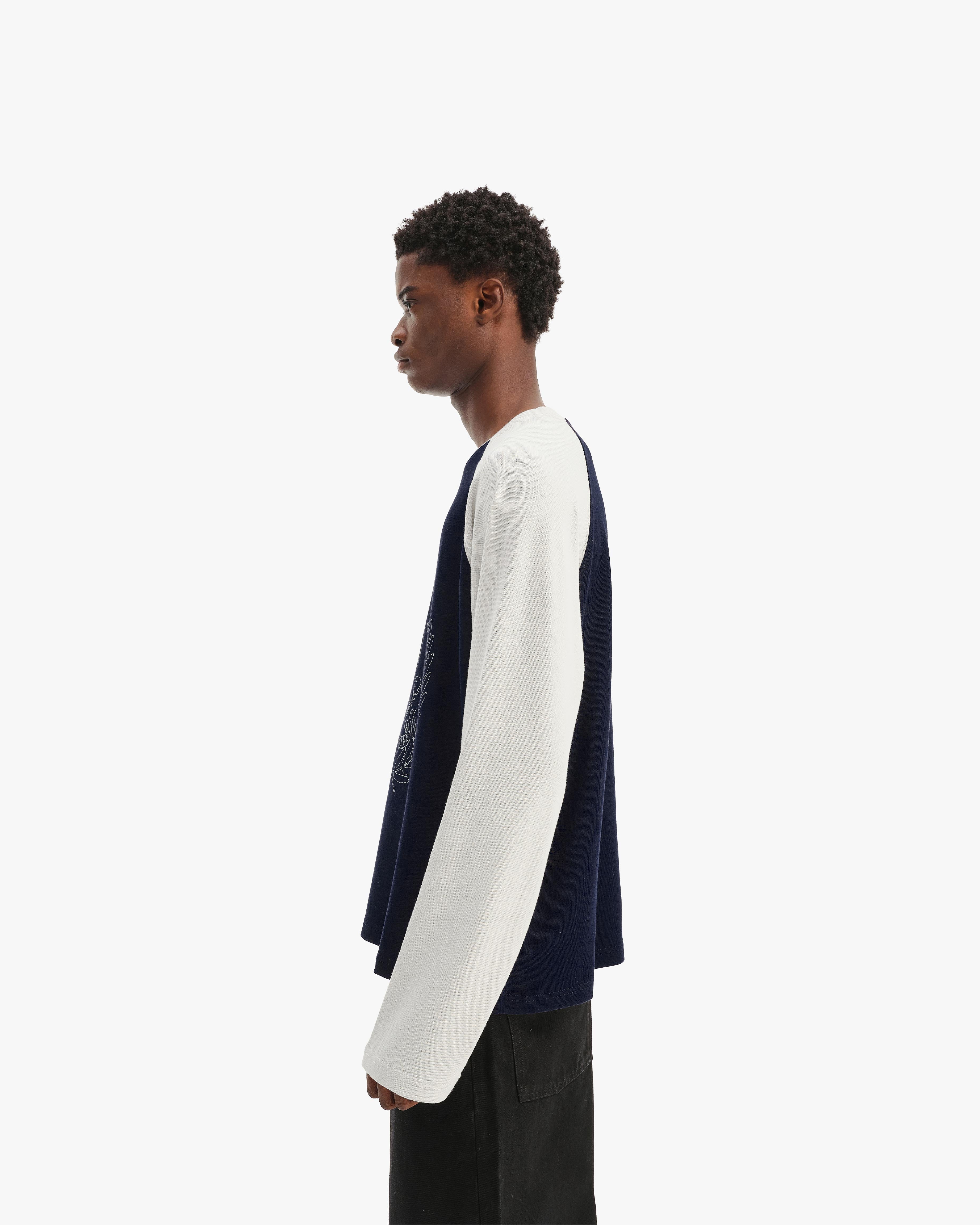 HALL OF FAME LONGSLEEVE BLUE/GREY