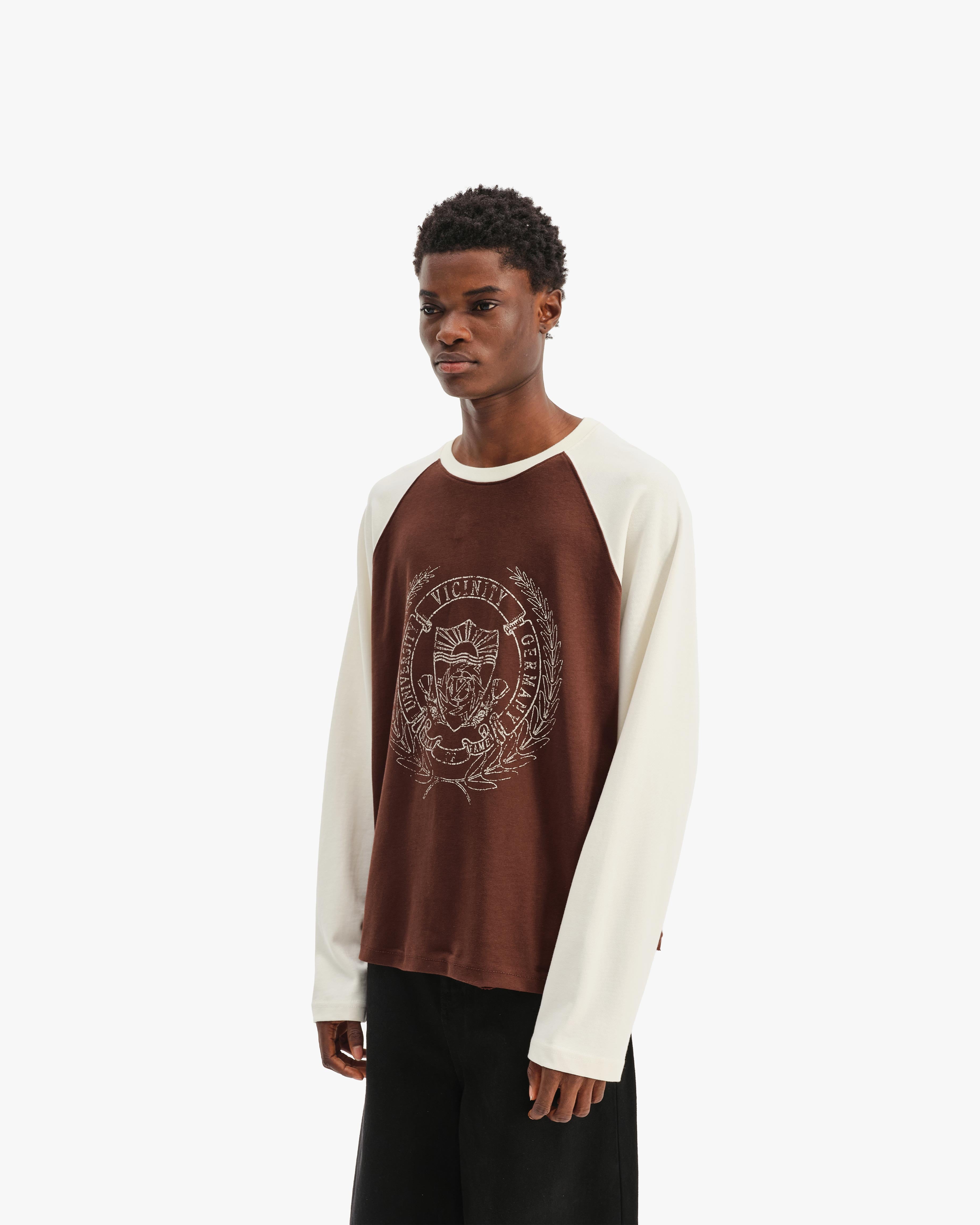 HALL OF FAME LONGSLEEVE BROWN/CREAM