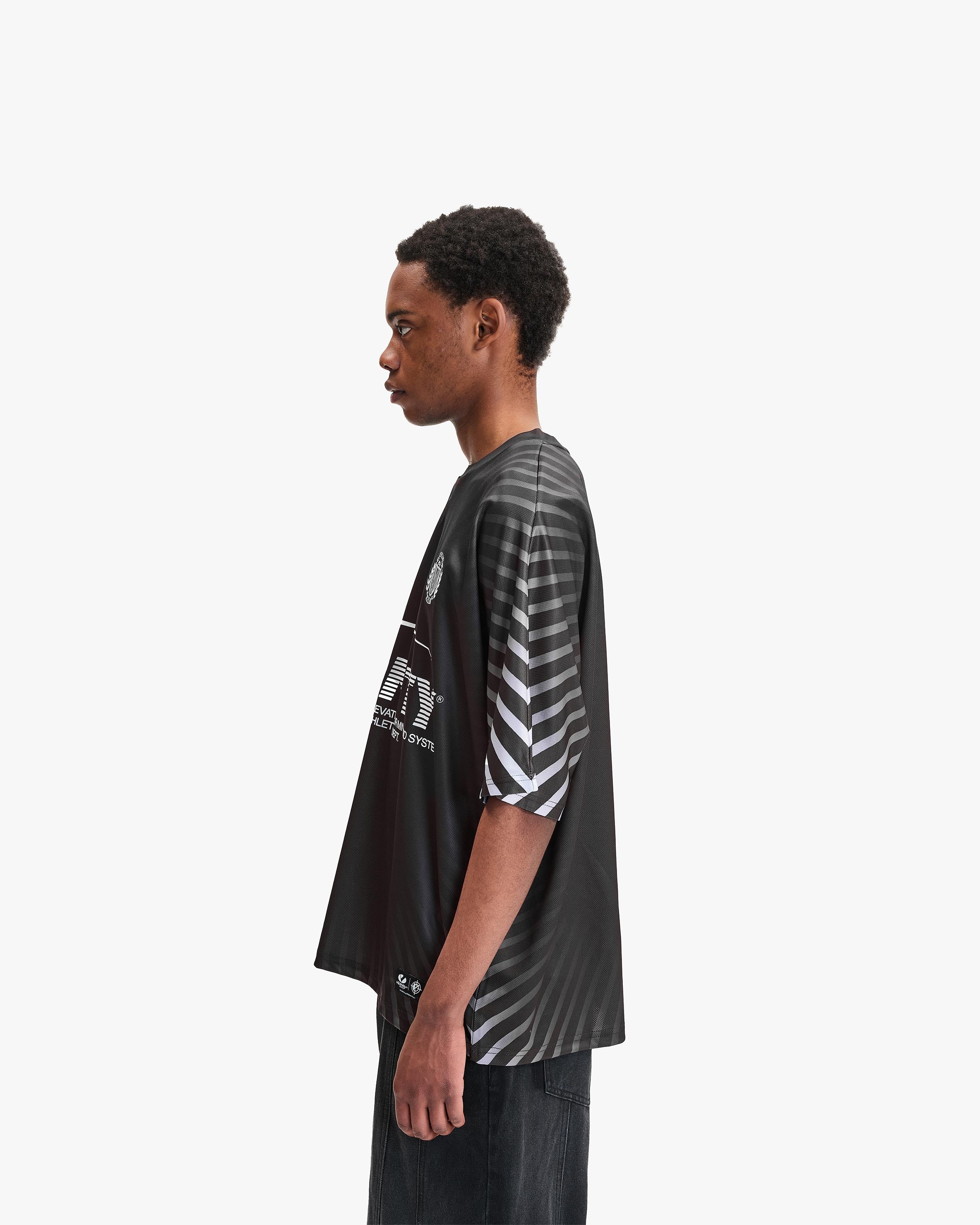 RISING SHINE JERSEY BLACK