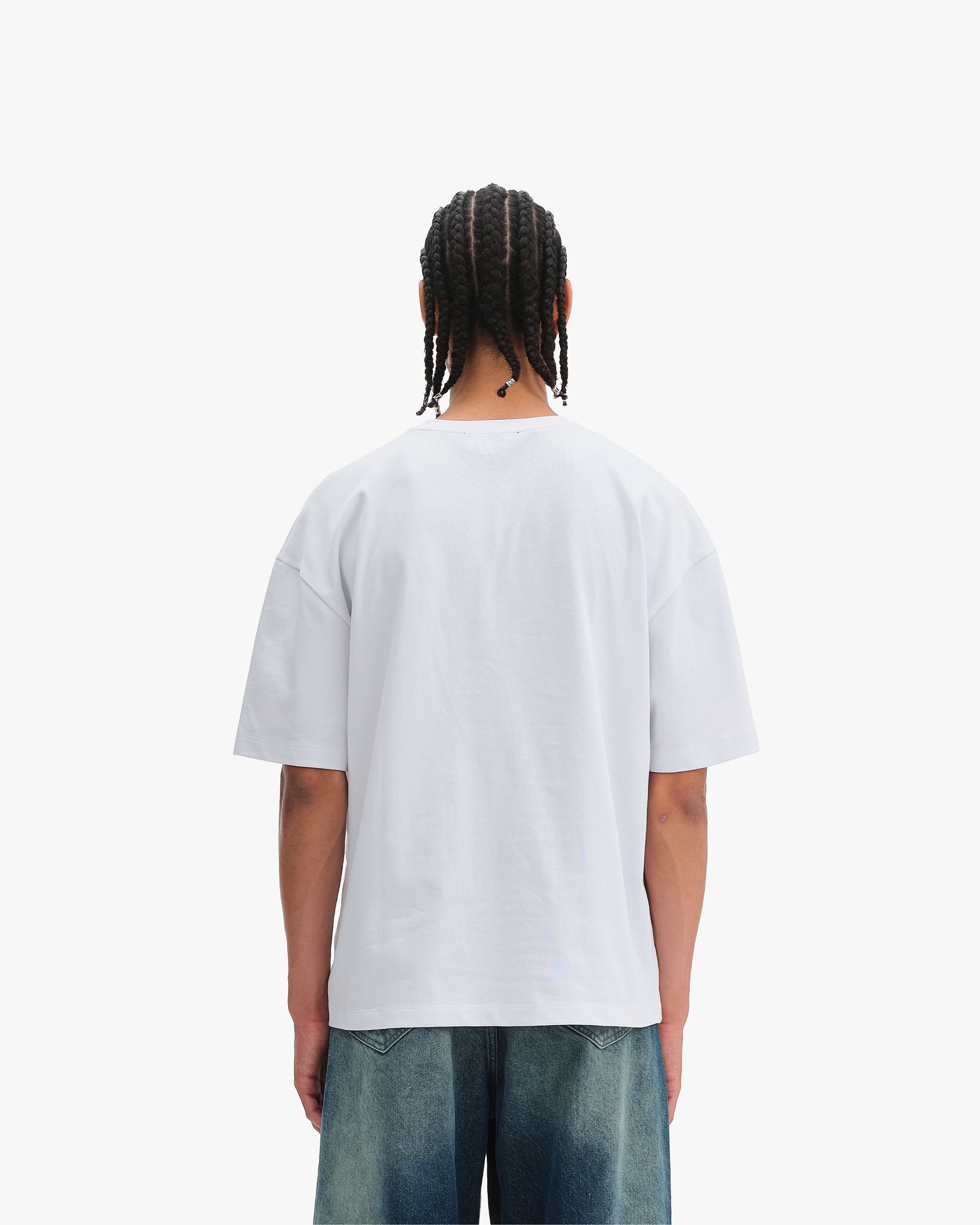 SIX SHOOTER DUEL TEE WHITE