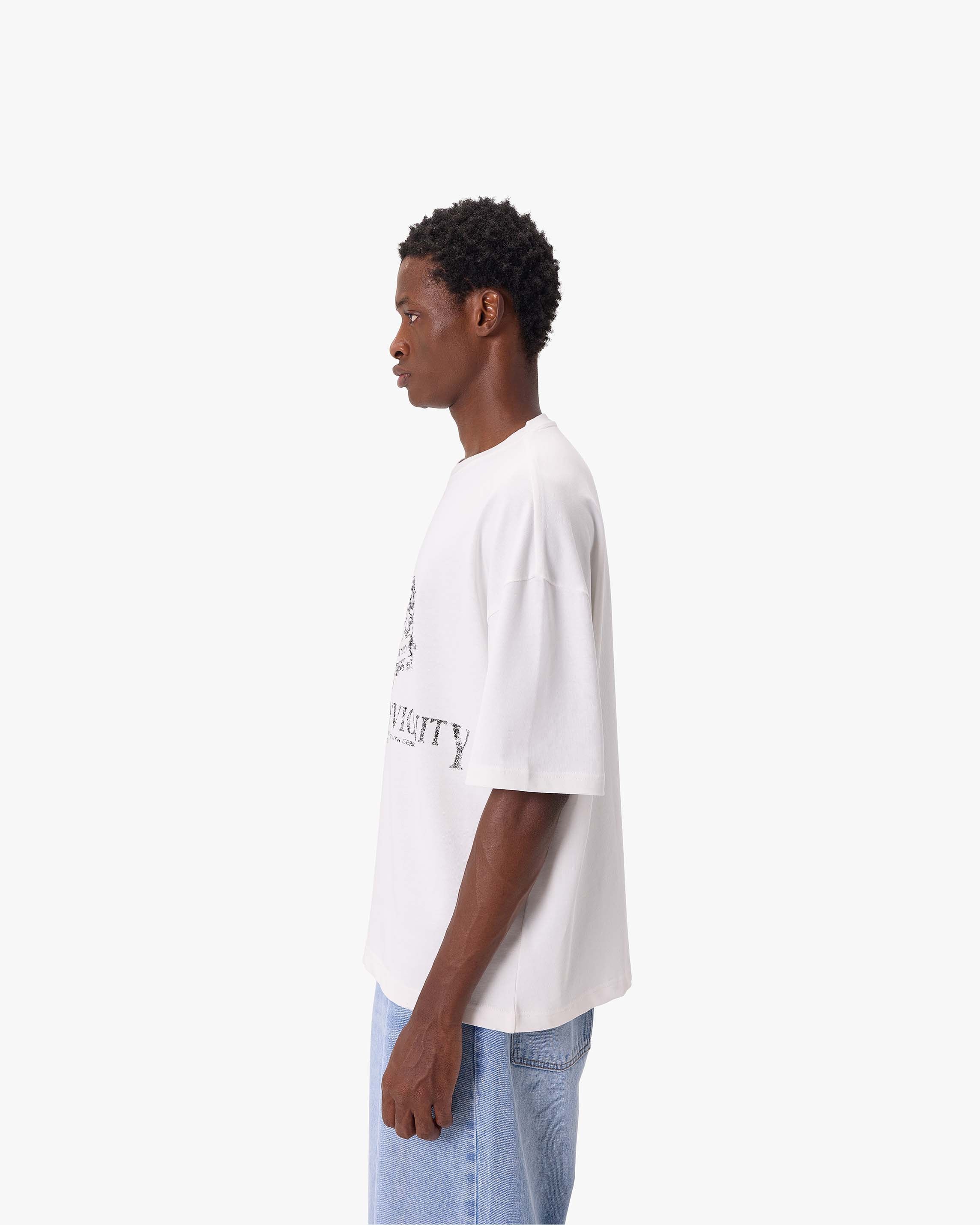 UNIVERSITE D' VICINITY TEE WHITE