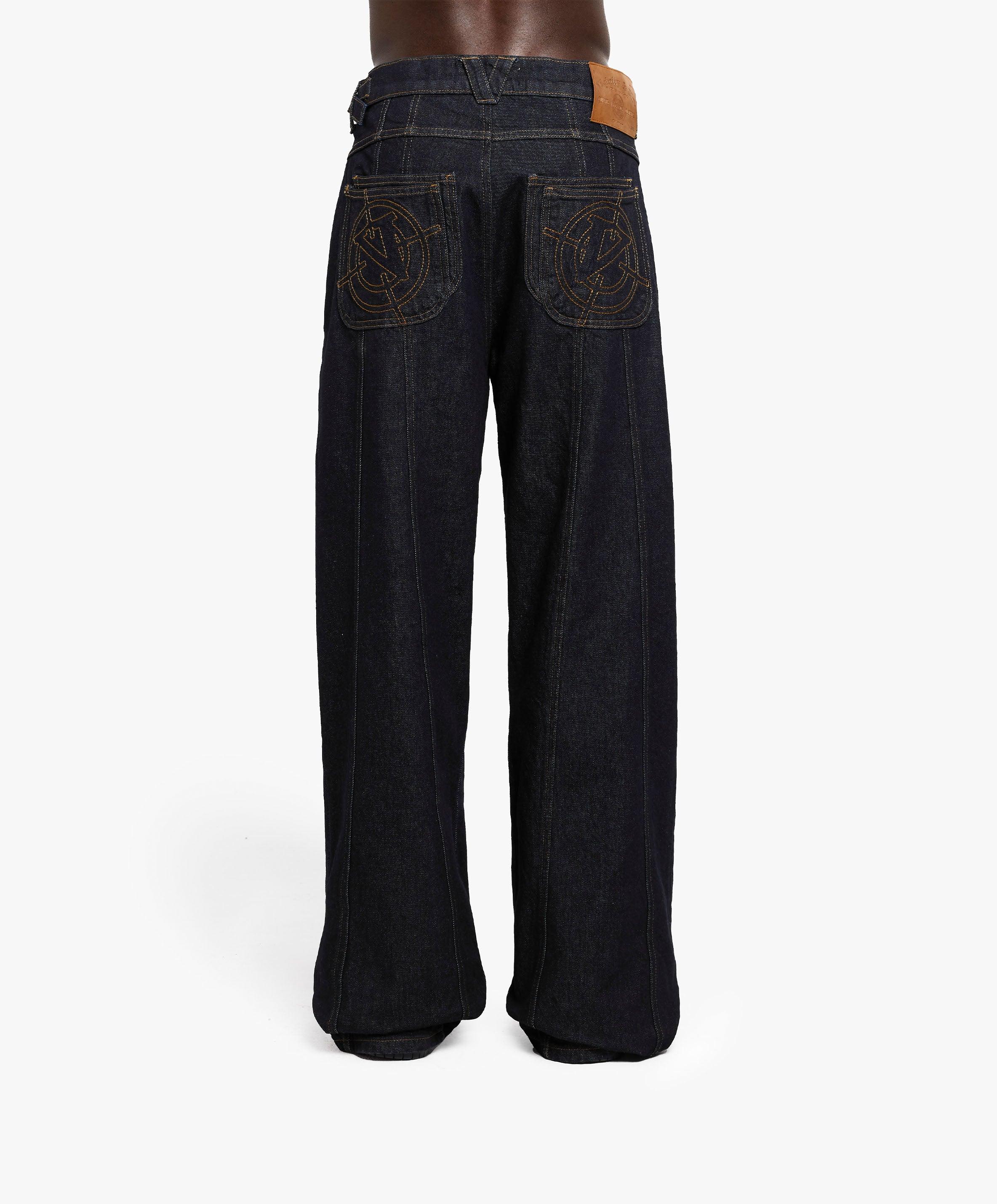V-LOGO RAW DENIM