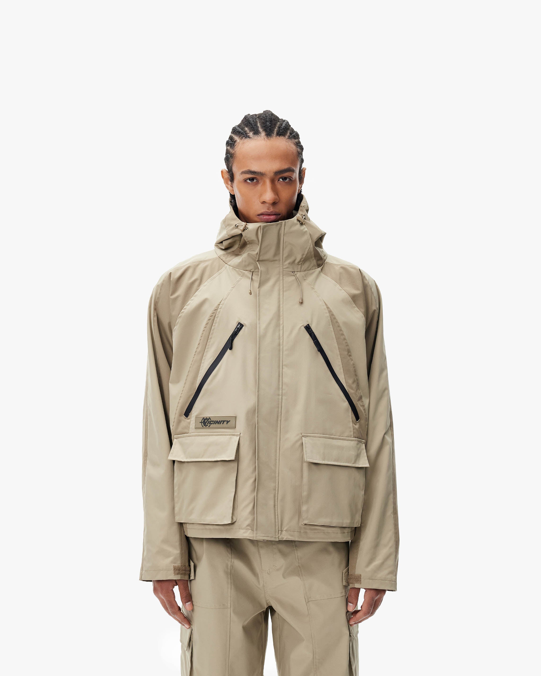 TRAIL WINDBREAKER BROWN