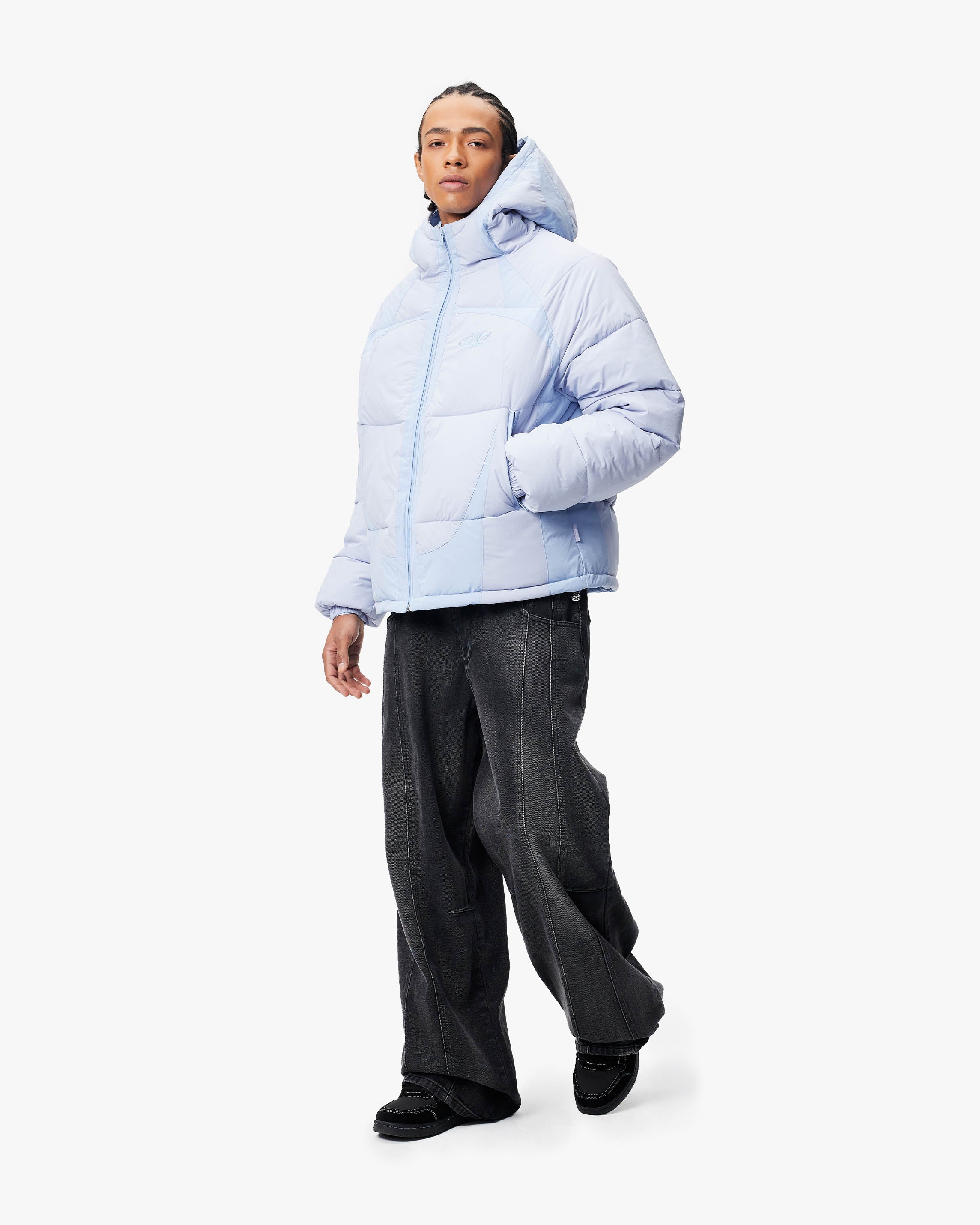 BLAZE PUFFER JACKET SKYBLUE