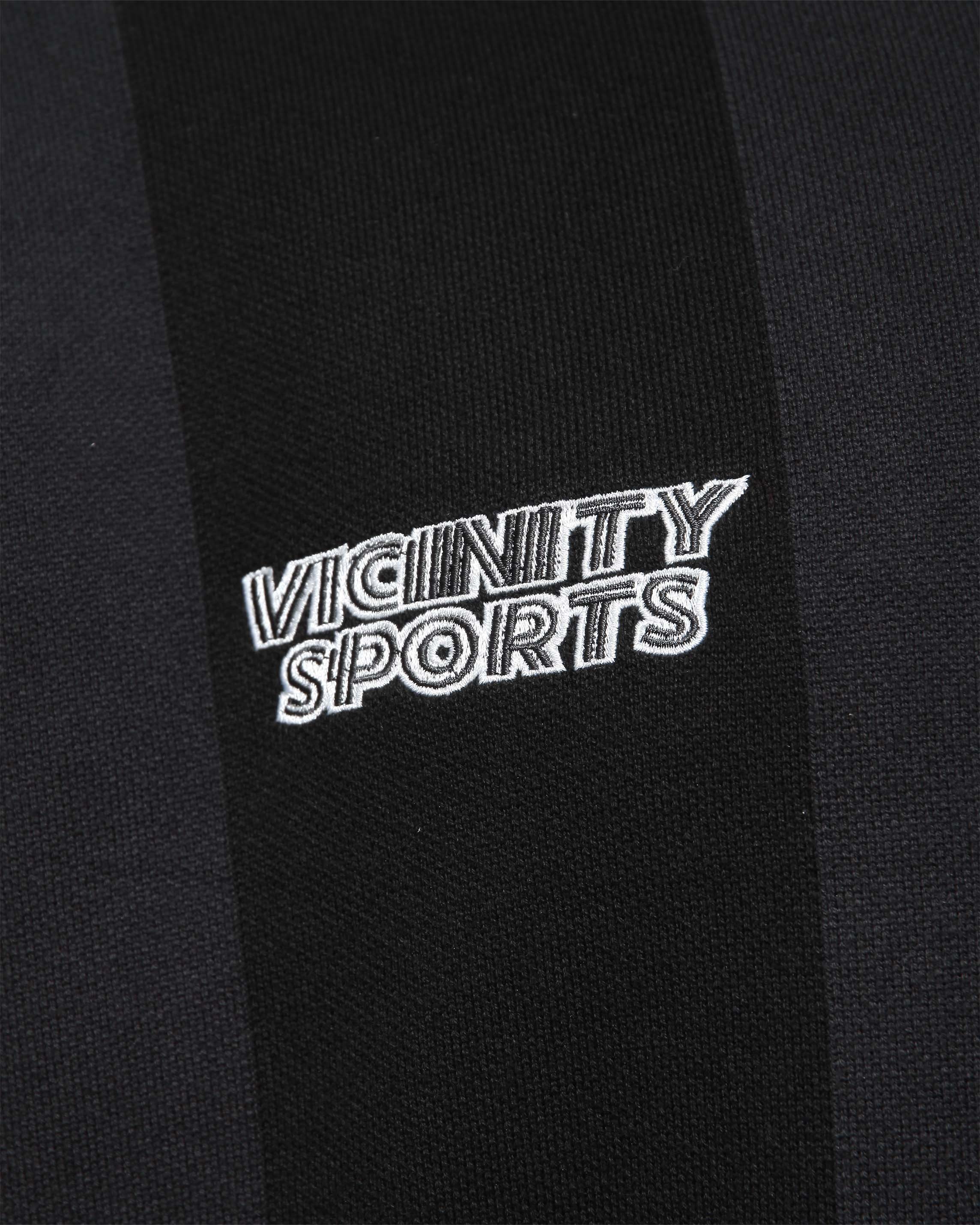 SPORTS TEAM JERSEY KNIT BLACK