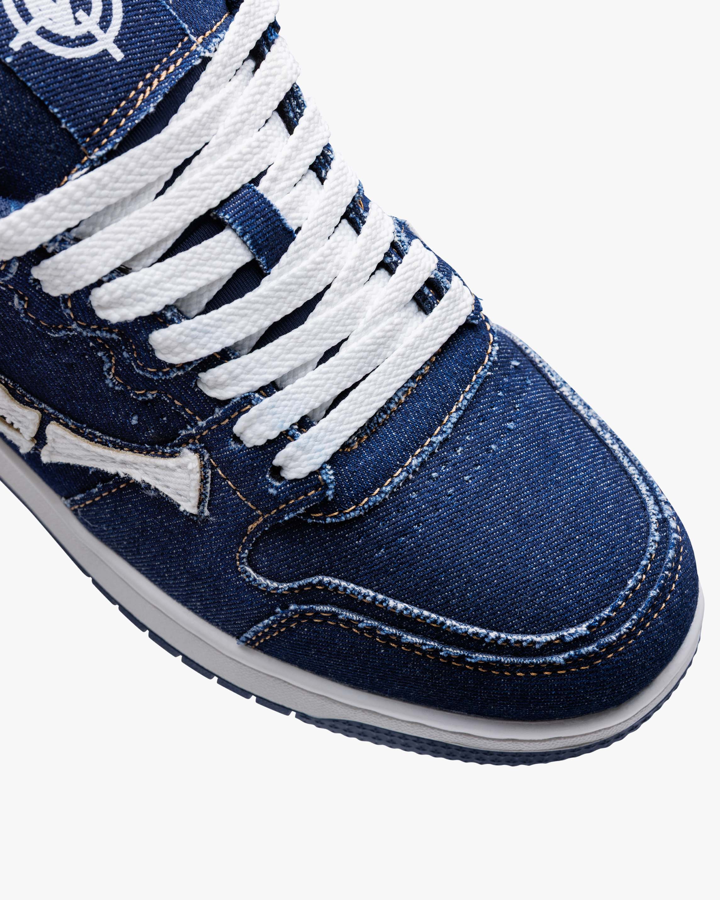 AKIMBO LOWS "SELVEDGE DENIM BLUE"
