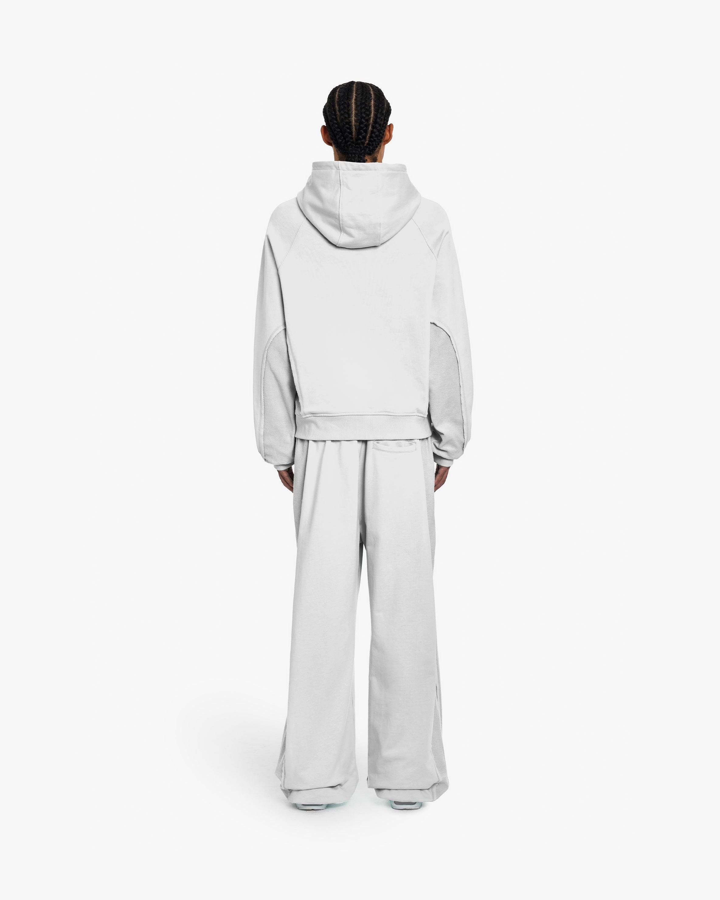 INSIDE OUT HOODIE LIGHT GREY (OLD SIZING)