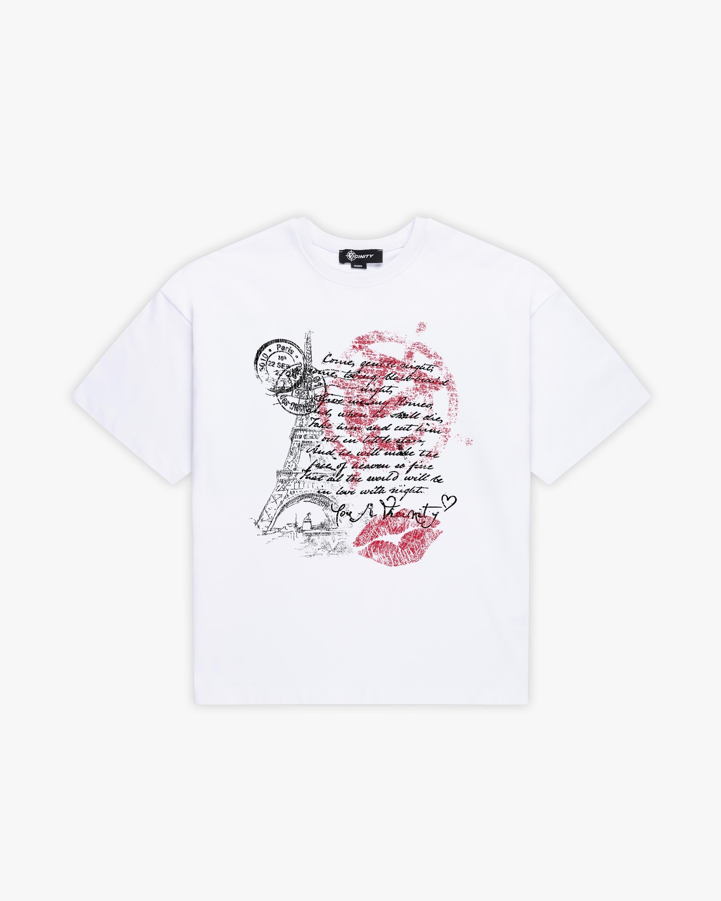 LOVE LETTER TEE WHITE