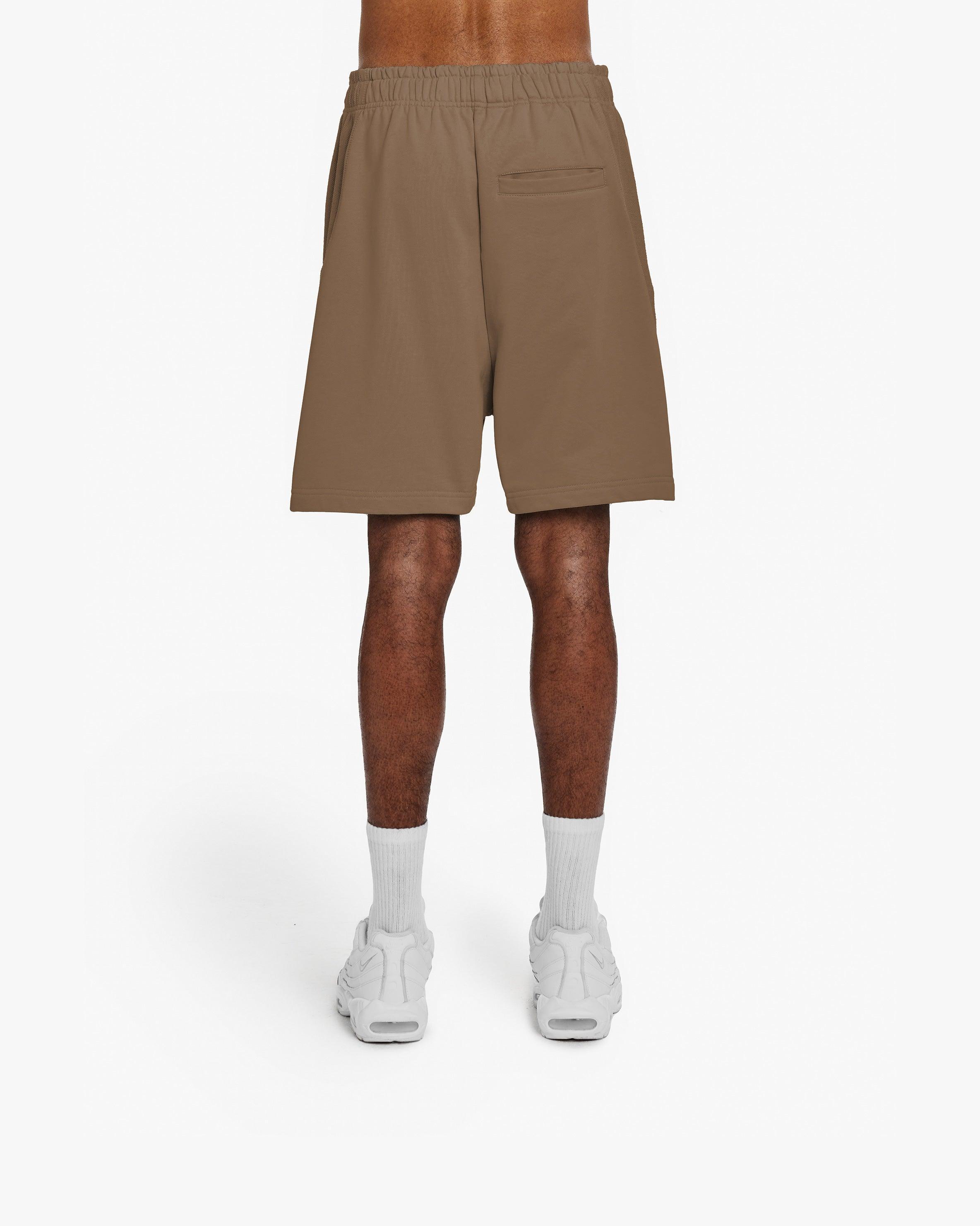 INSIDE OUT SHORTS CHOCOLATE BROWN