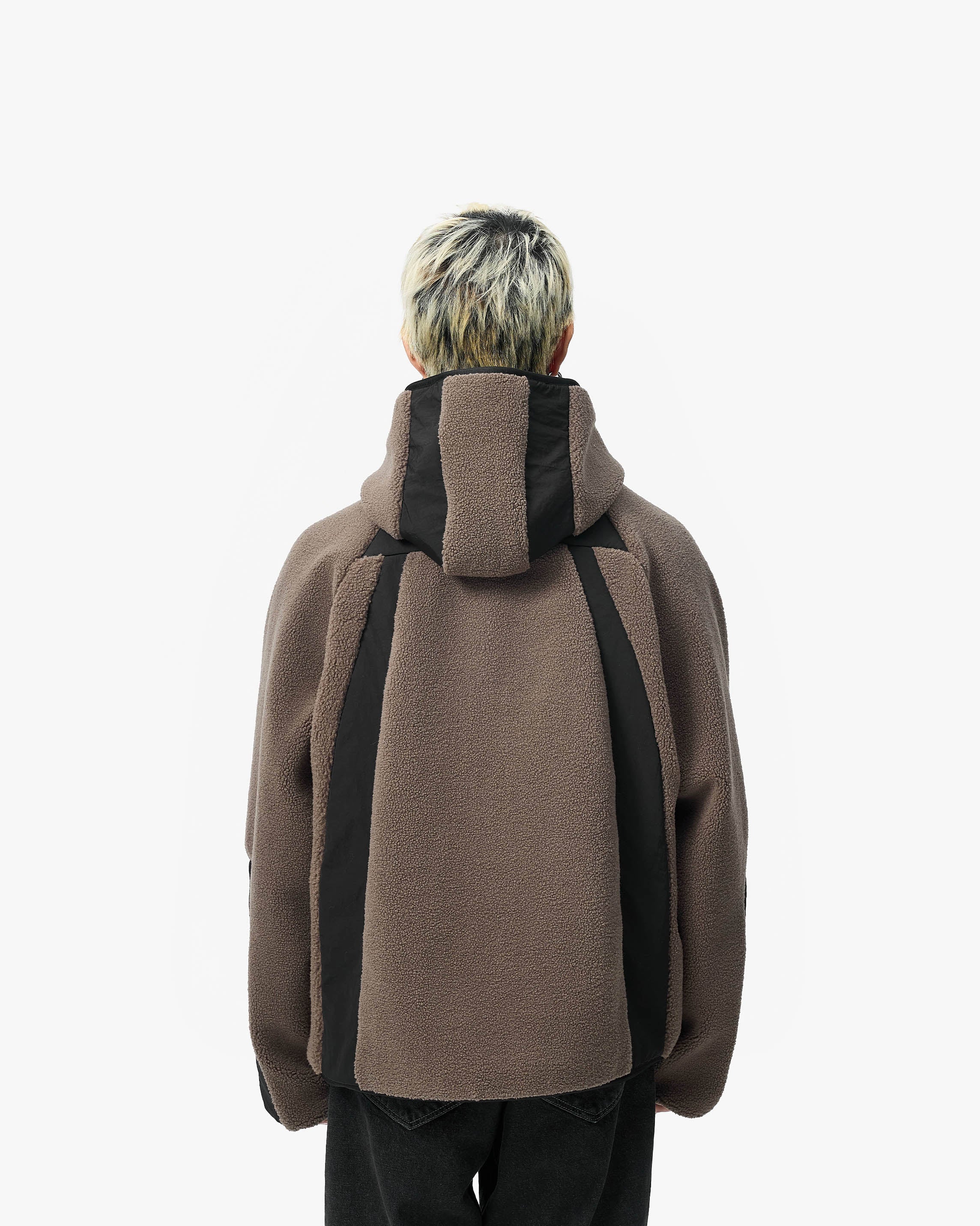 TRAIL FLEECE JACKET BROWN