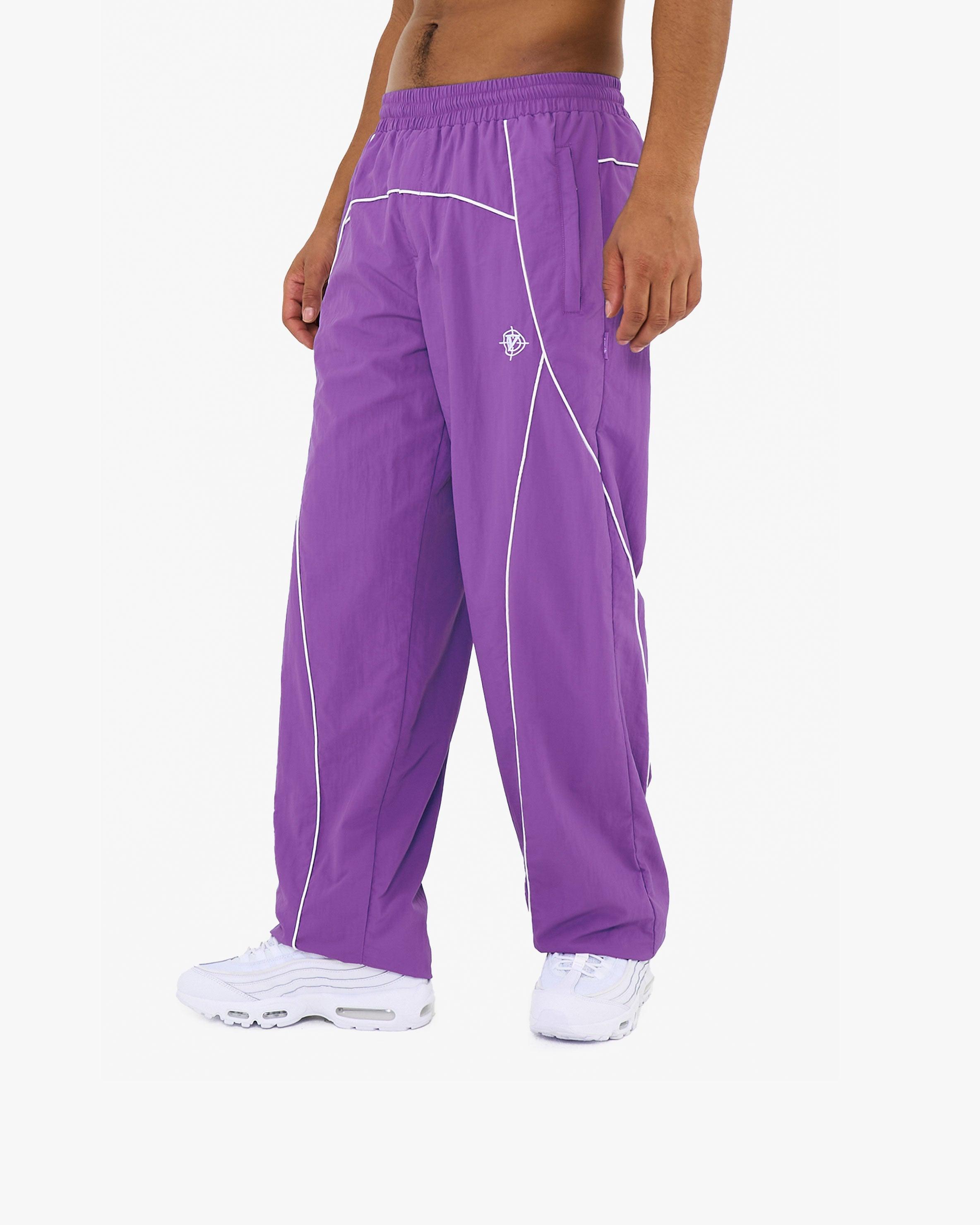 TRACK PANTS PURPLE