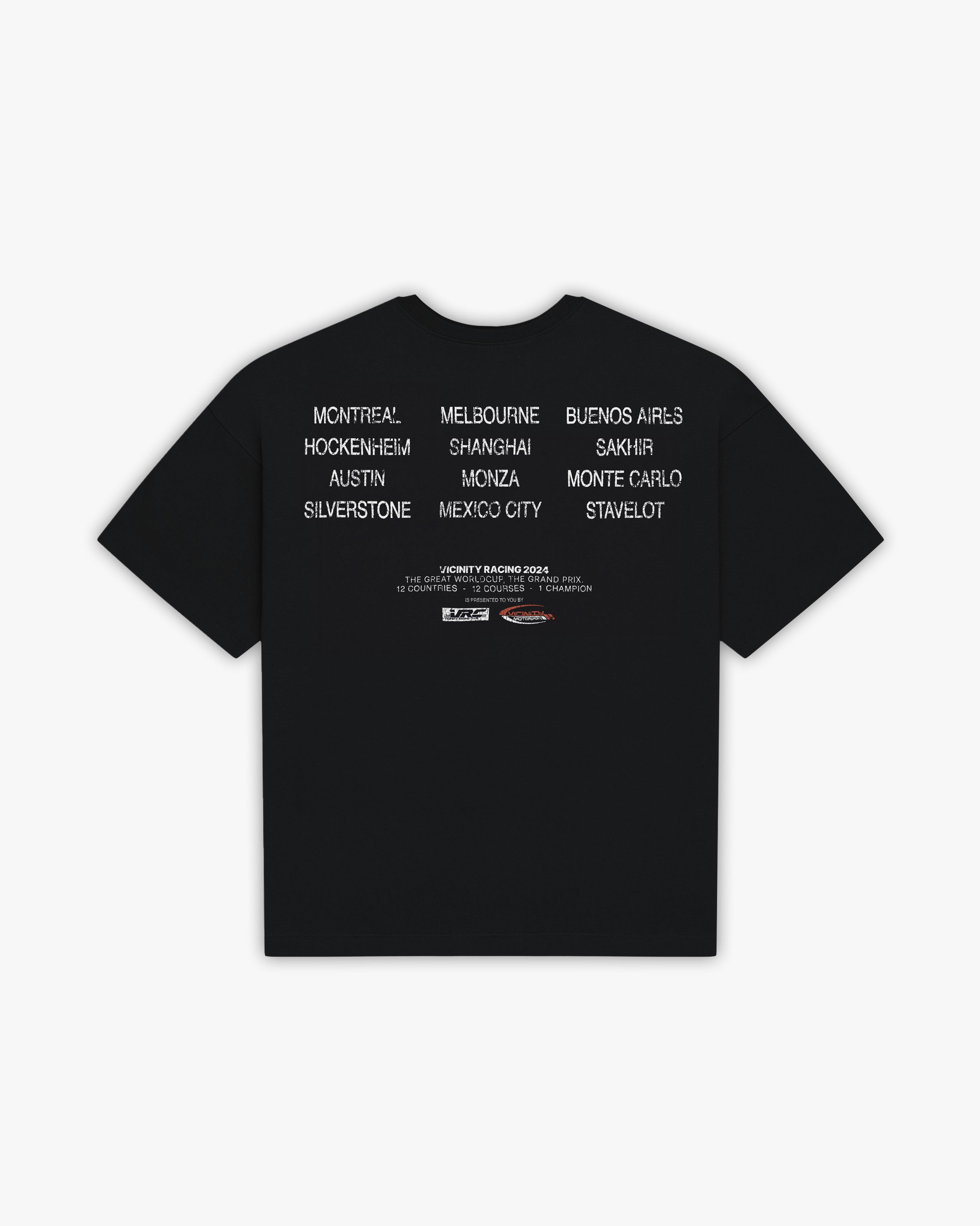 RACING WORLDCUP TEE BLACK