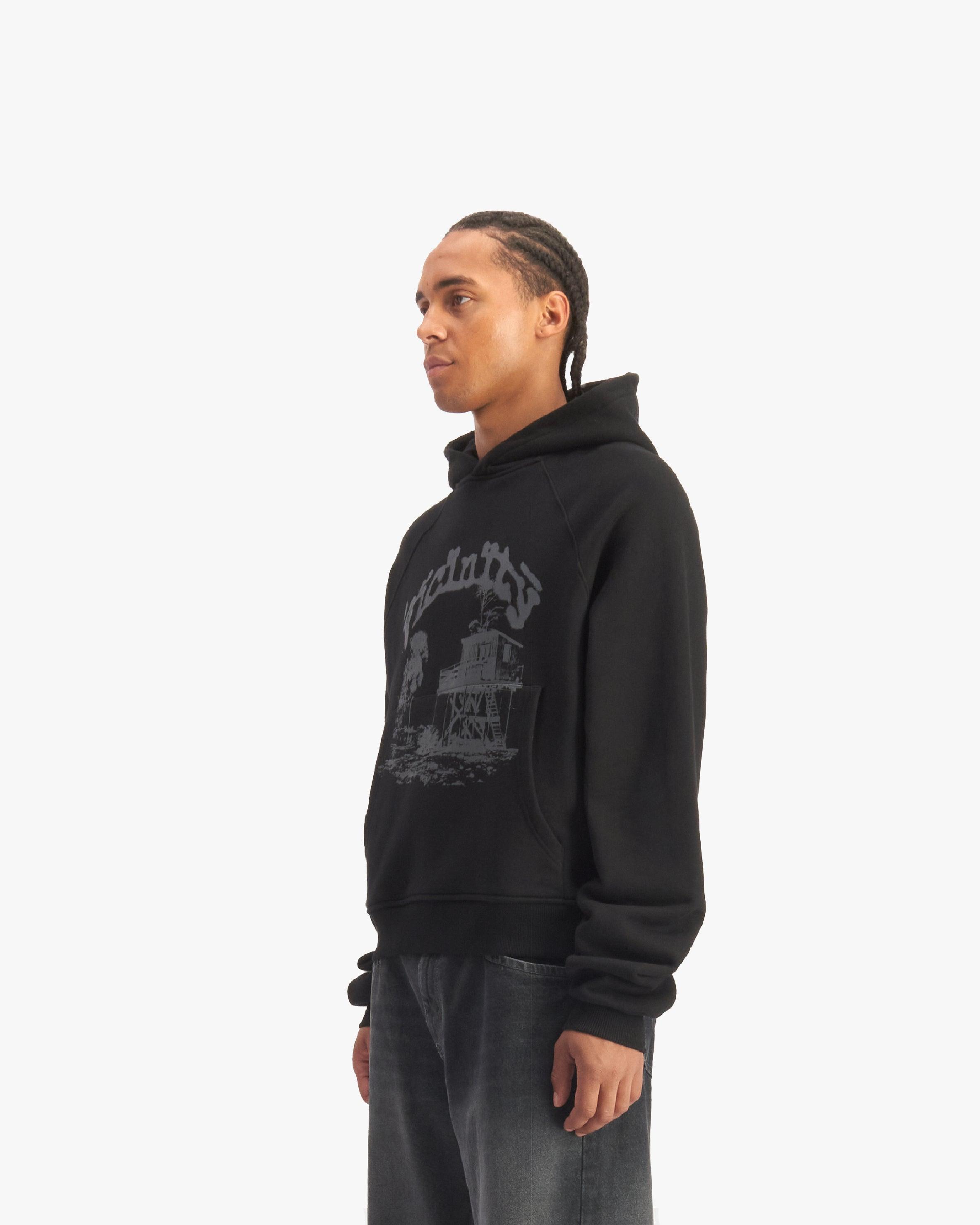 SHOOTING HOUSE HOODIE BLACK