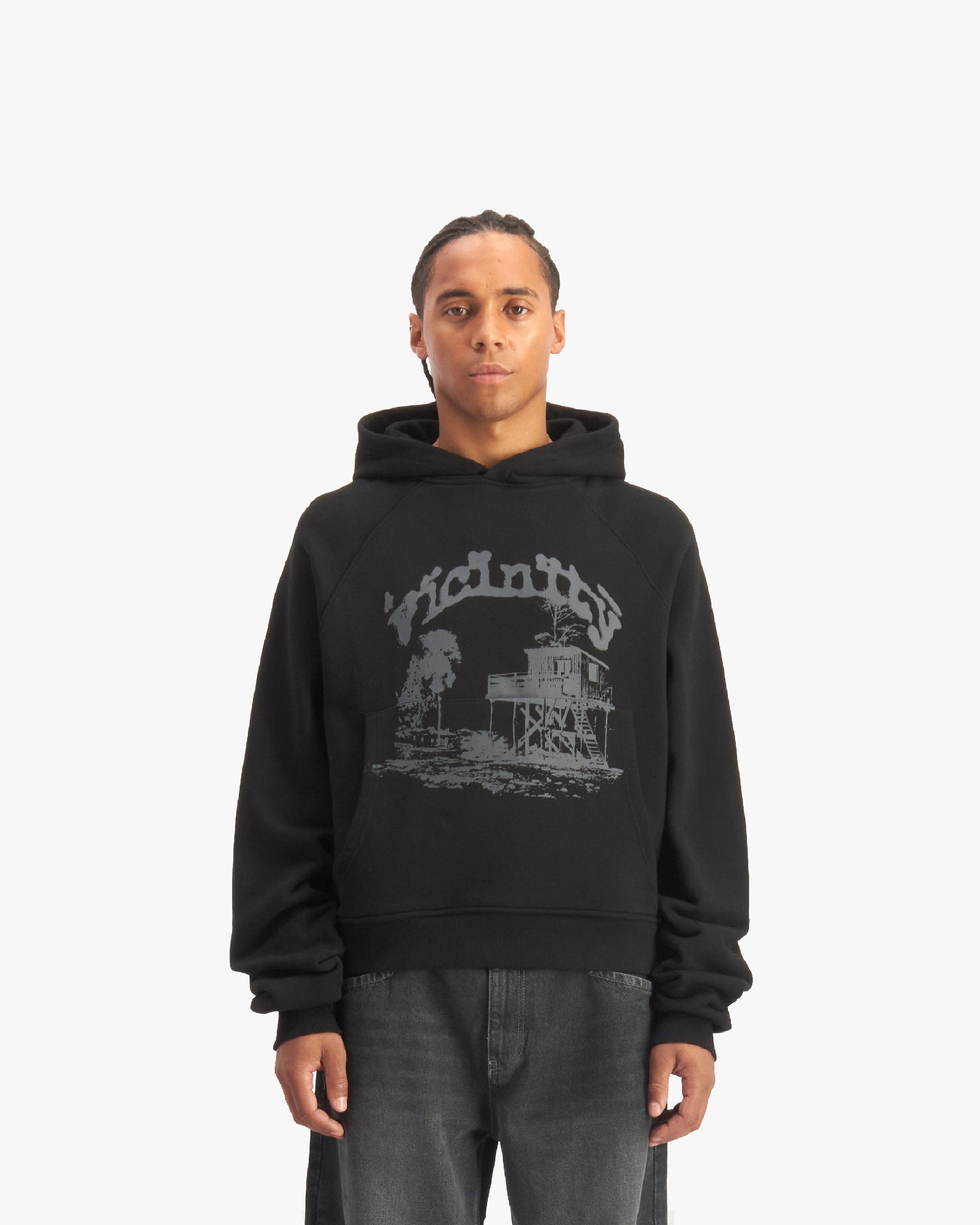 SHOOTING HOUSE HOODIE BLACK