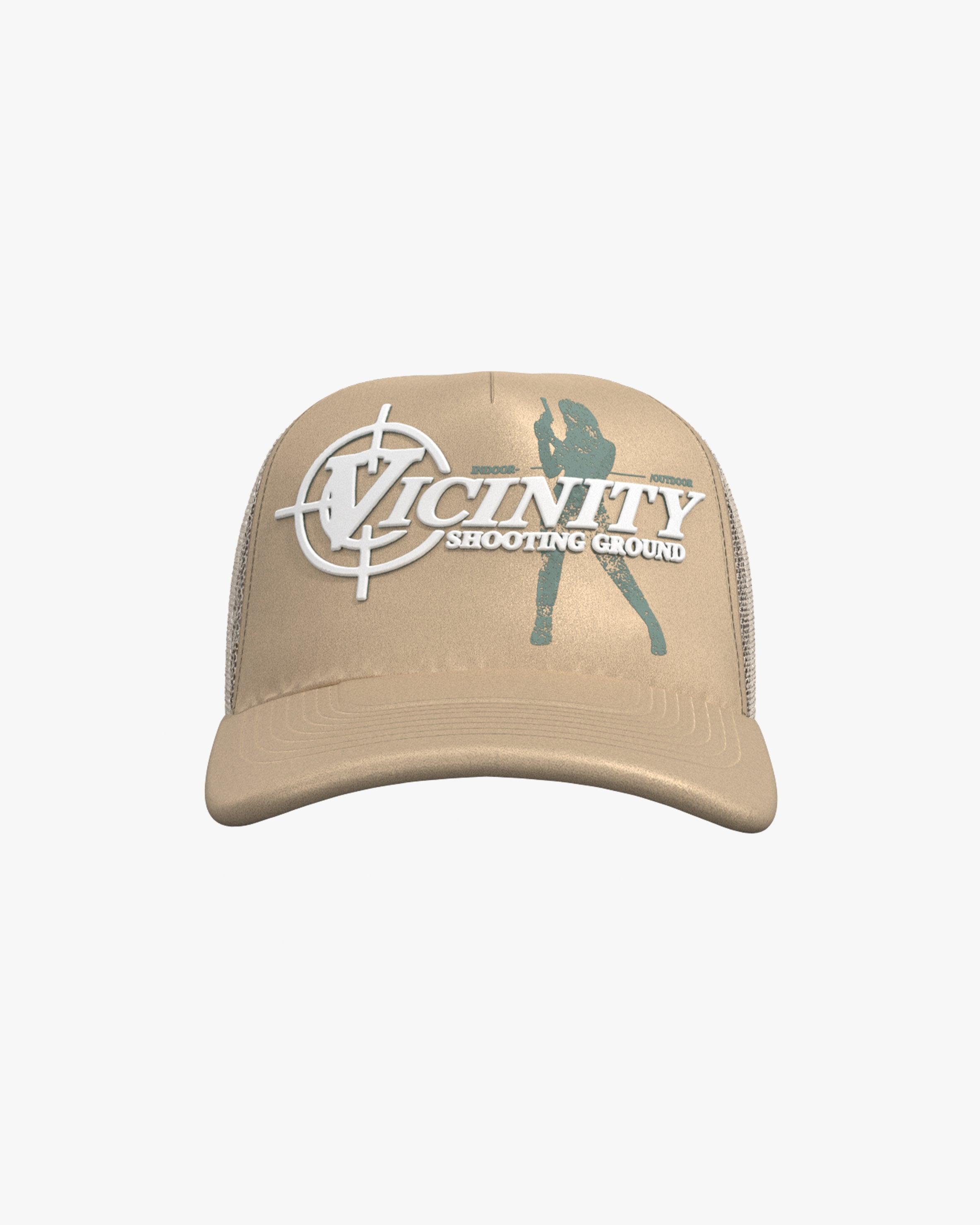 SHOOTING GROUND TRUCKER CAP BEIGE
