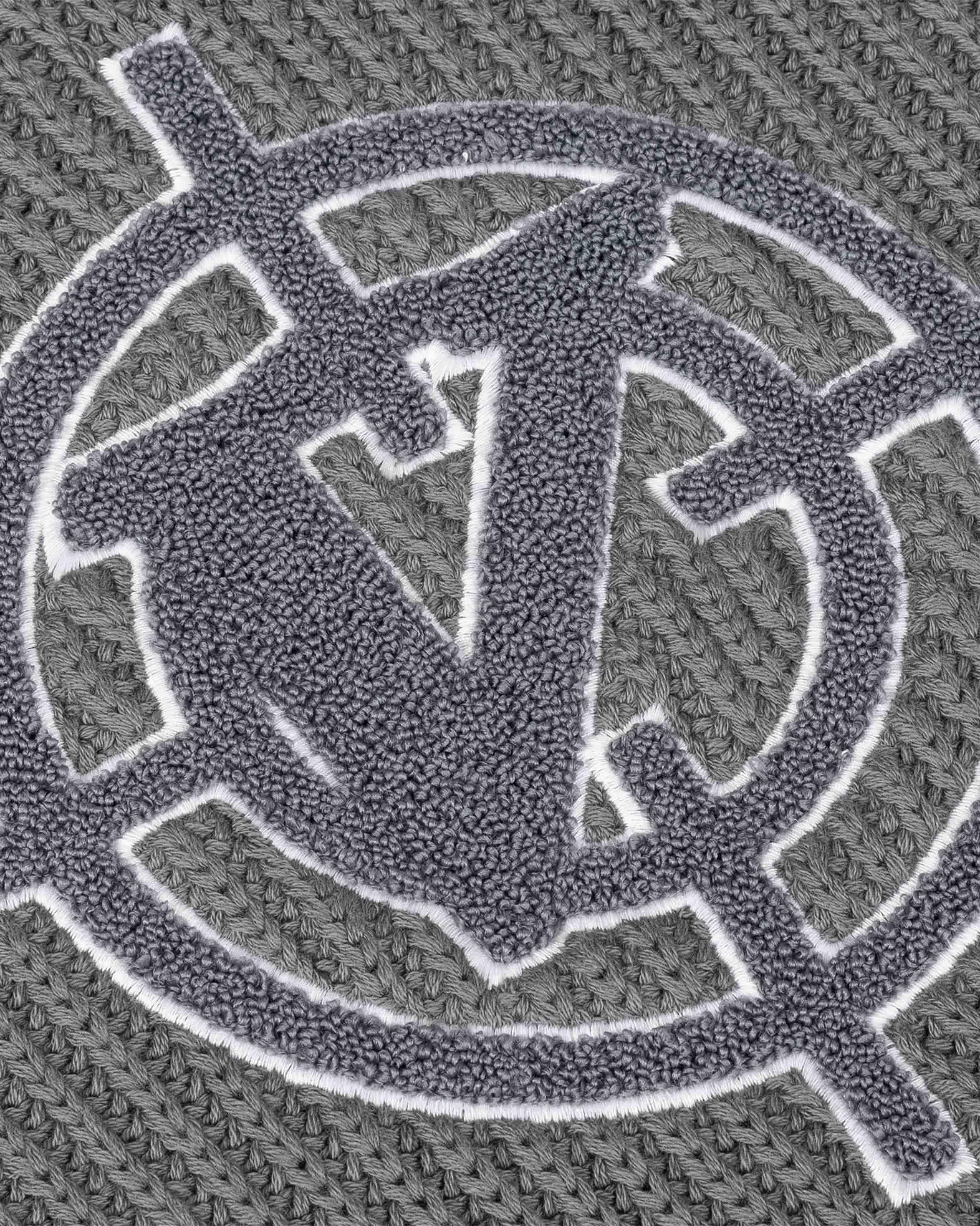 V-LOGO KNITWEAR DARK GREY