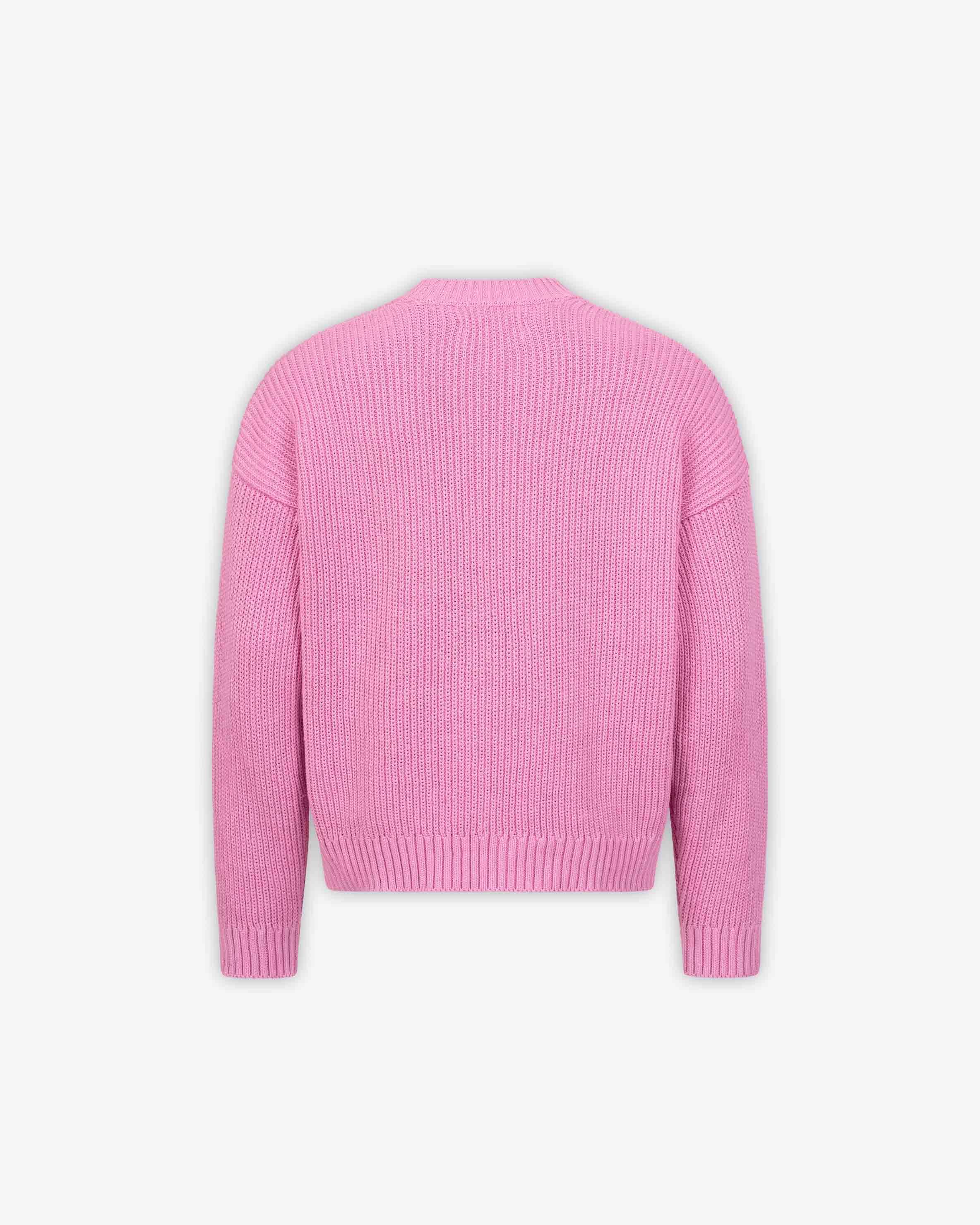 V-LOGO KNITWEAR WILD ROSE