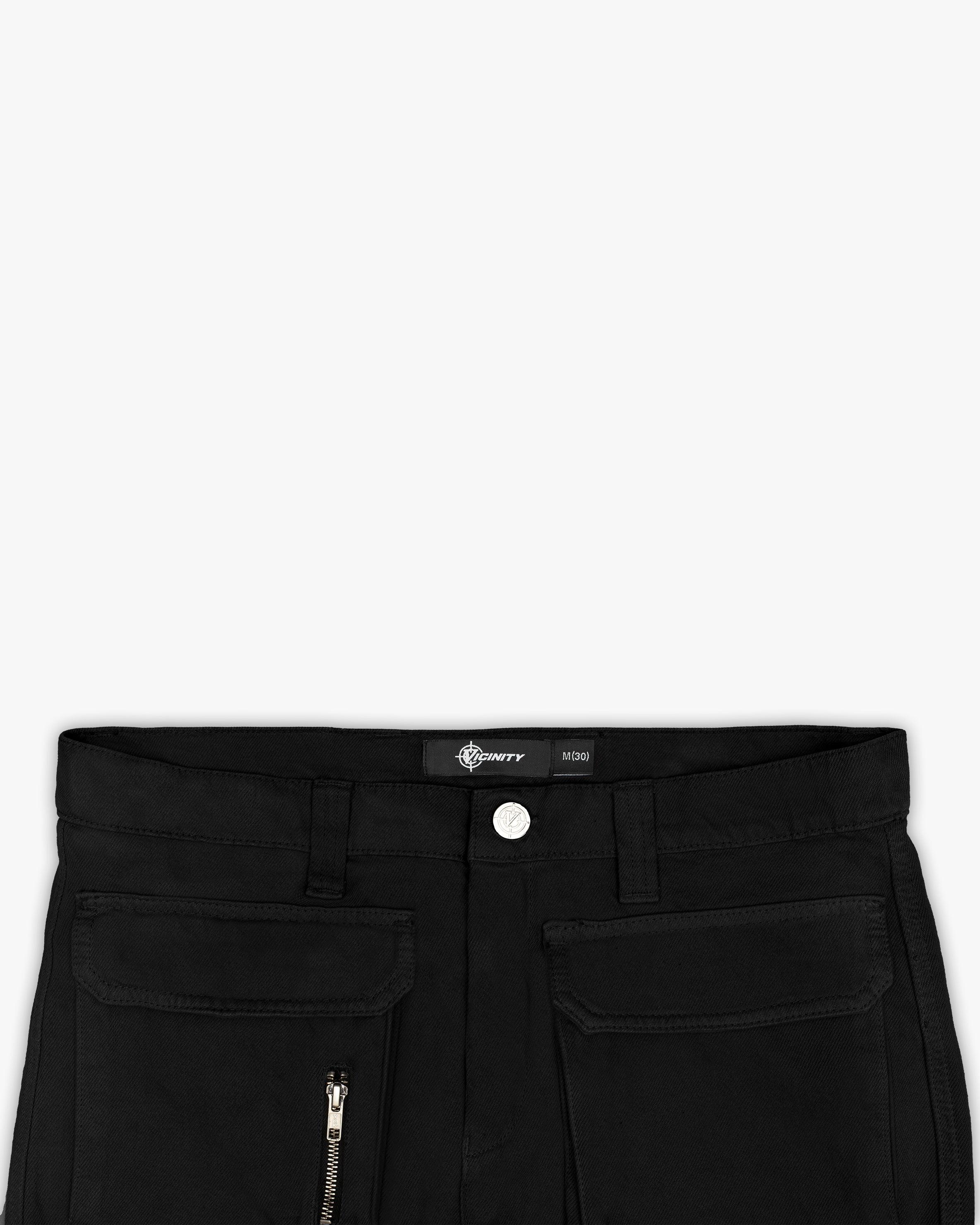 MULTIPOCKET CARGOPANTS BLACK