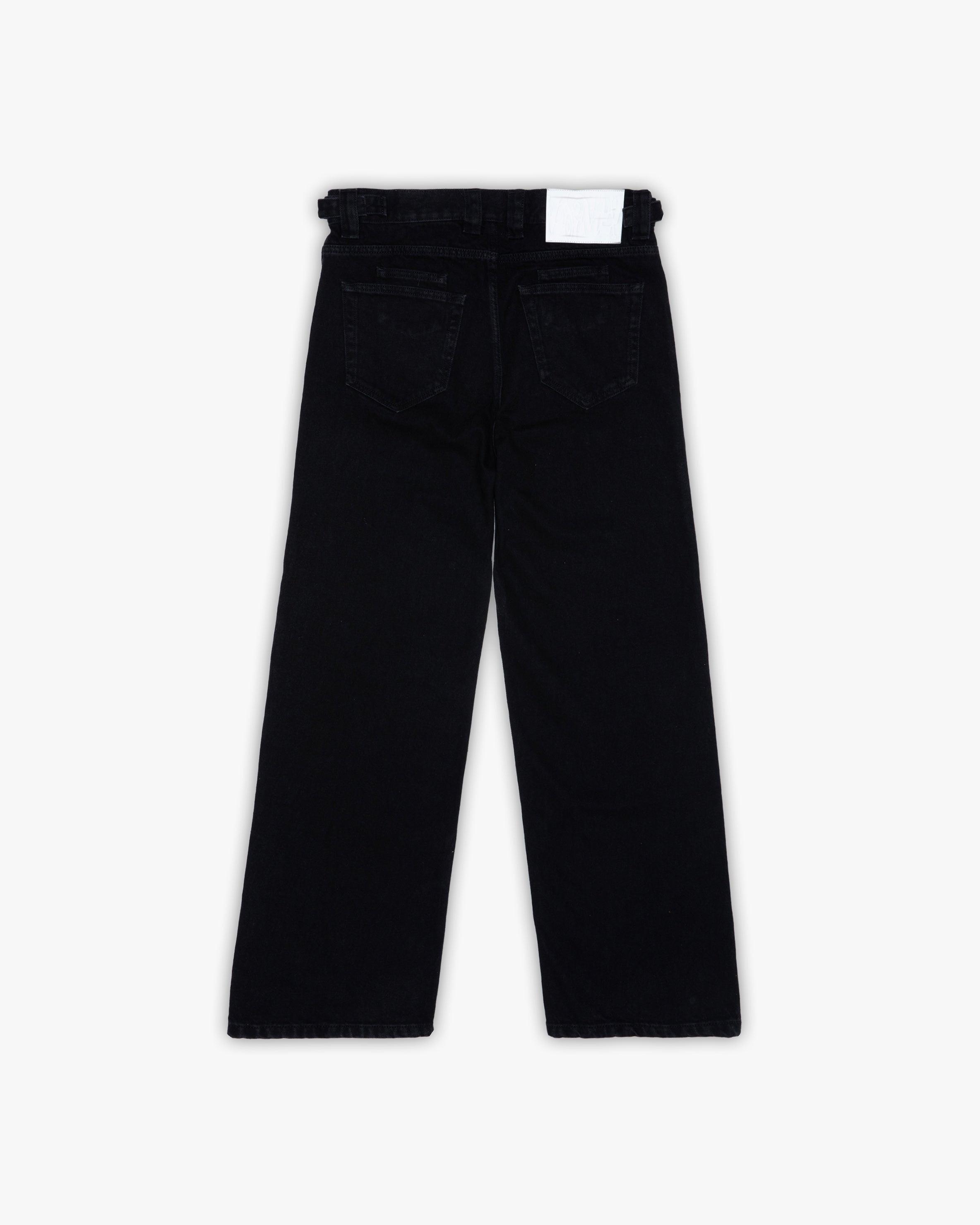 CHENILLE HAVOC DENIM BLACK / WHITE