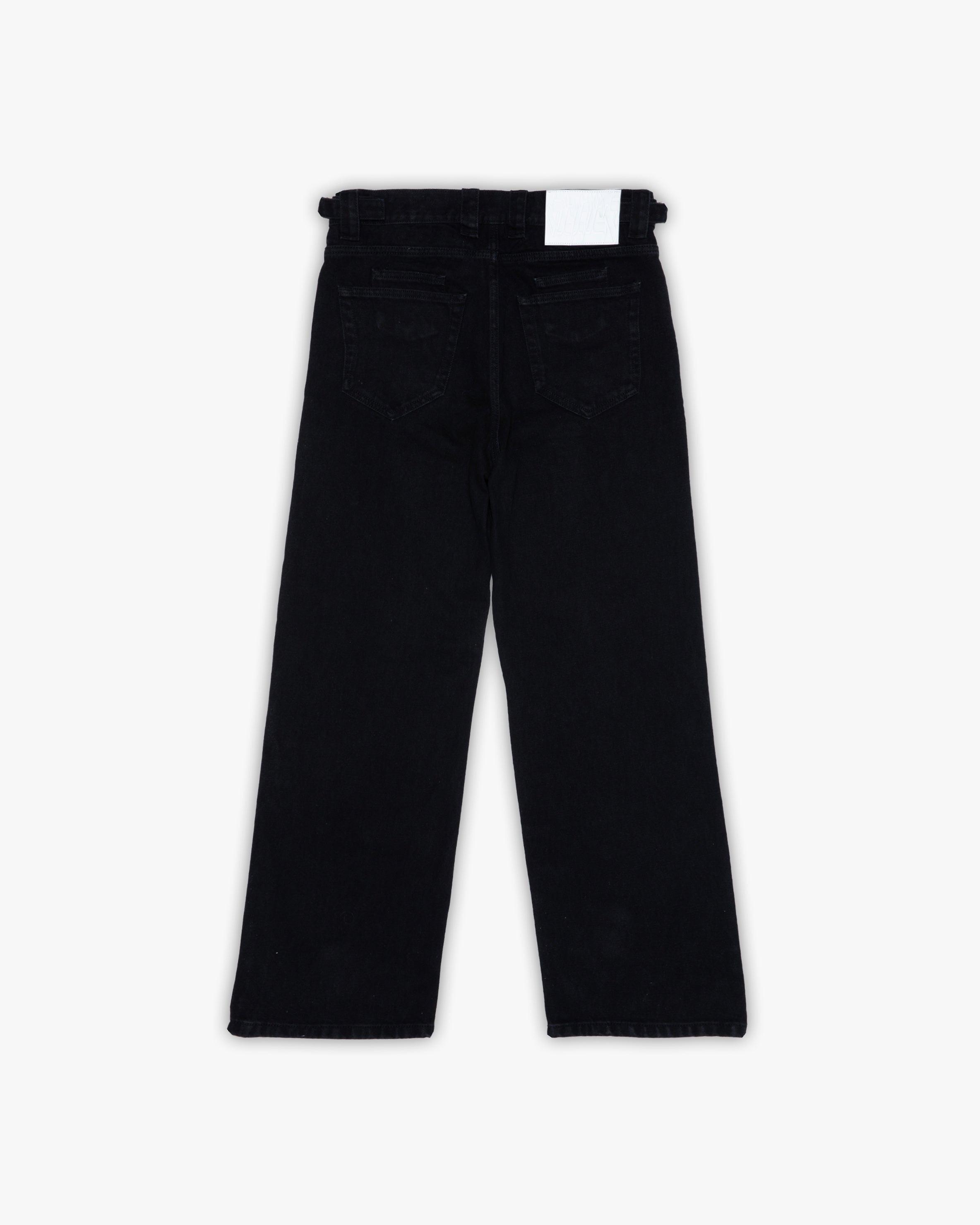 OUTLINED MIRAGE DENIM BLACK / WHITE